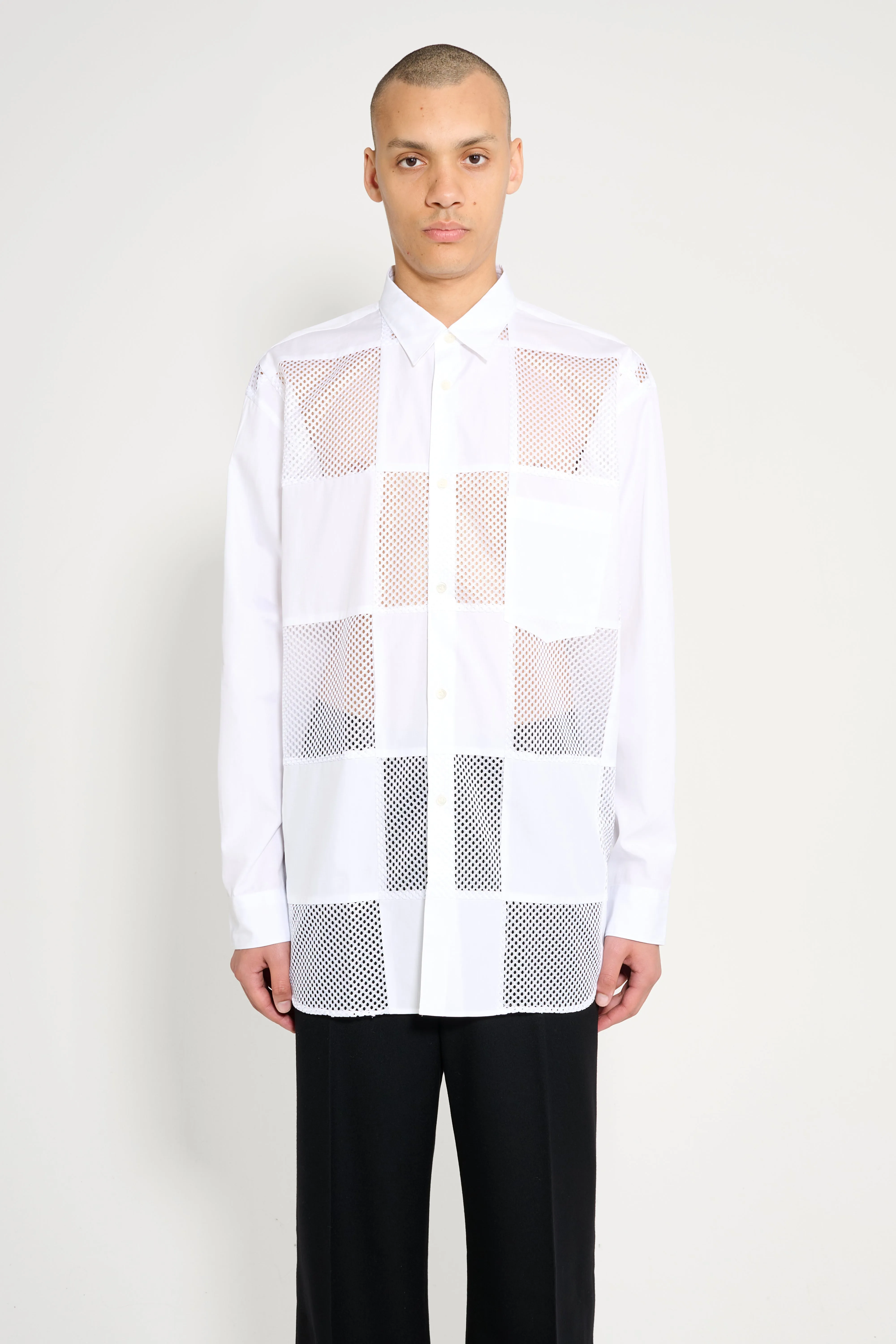 Comme des Garçons Homme Plus Shirt White / White sold by Tres Bien