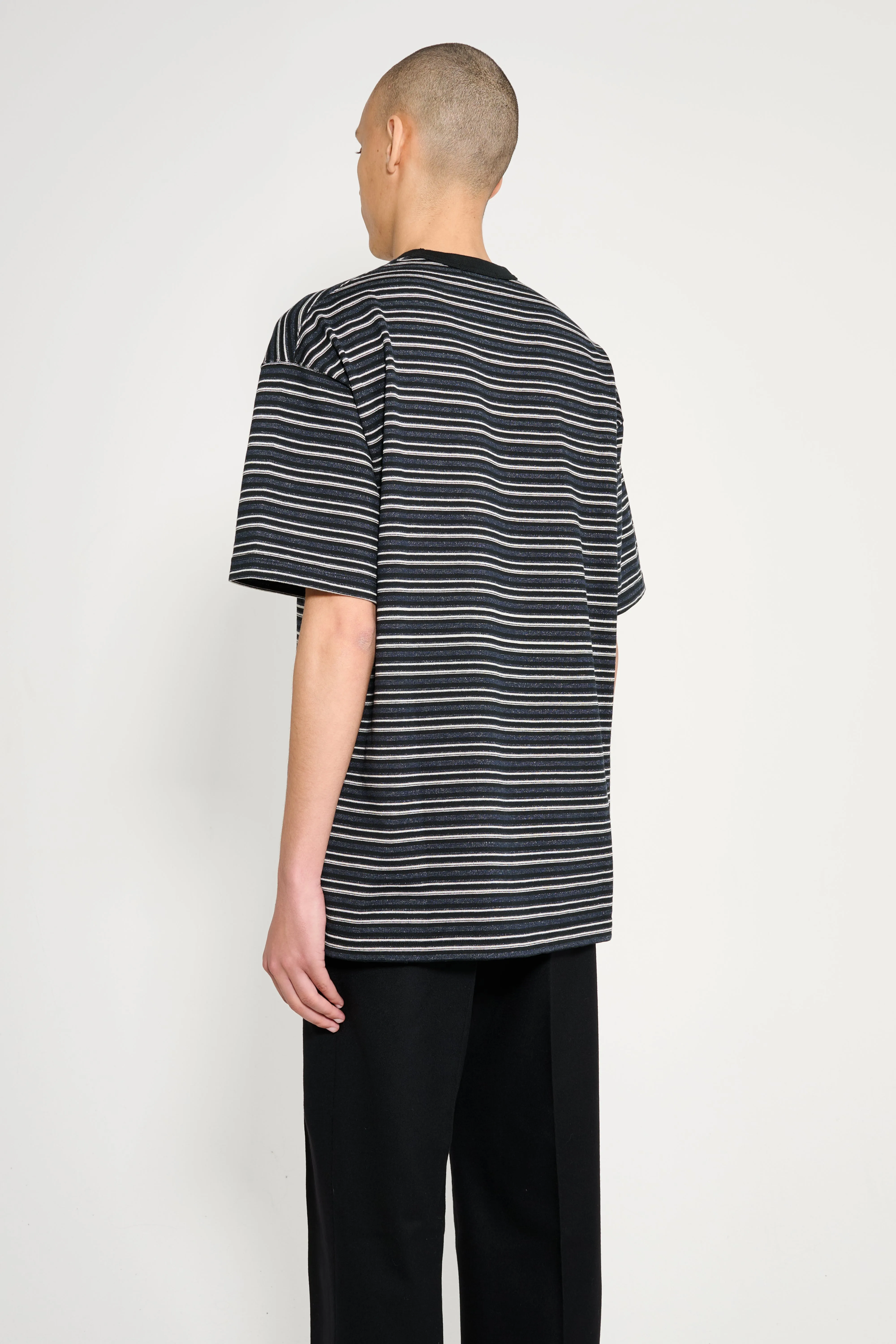 Comme des Garçons Homme Cotton T-shirt Black sold by Tres Bien product image thumbnail 3