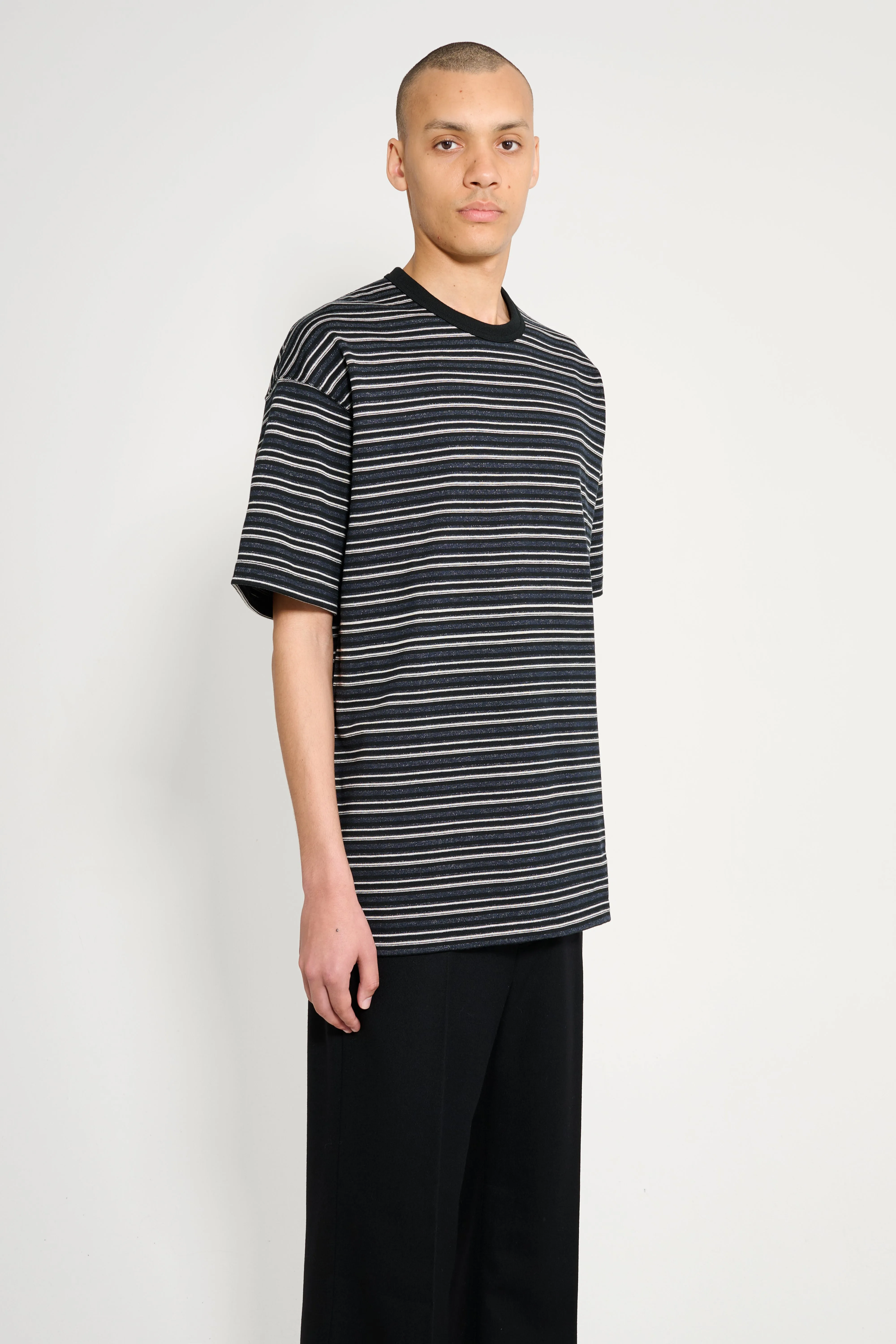 Comme des Garçons Homme Cotton T-shirt Black sold by Tres Bien product image thumbnail 4