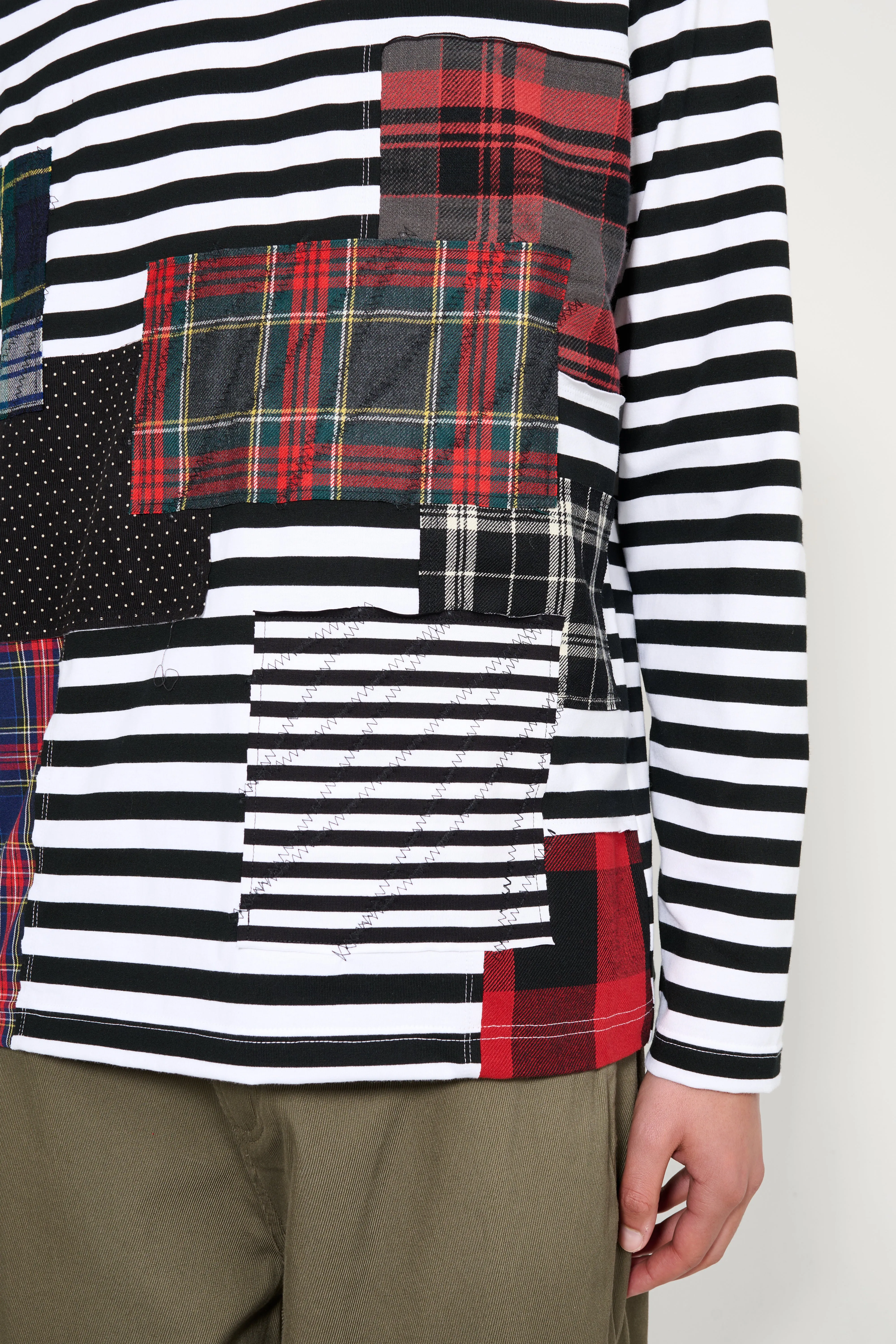 Junya Watanabe MAN T-shirt White / Black sold by Tres Bien product image thumbnail 5