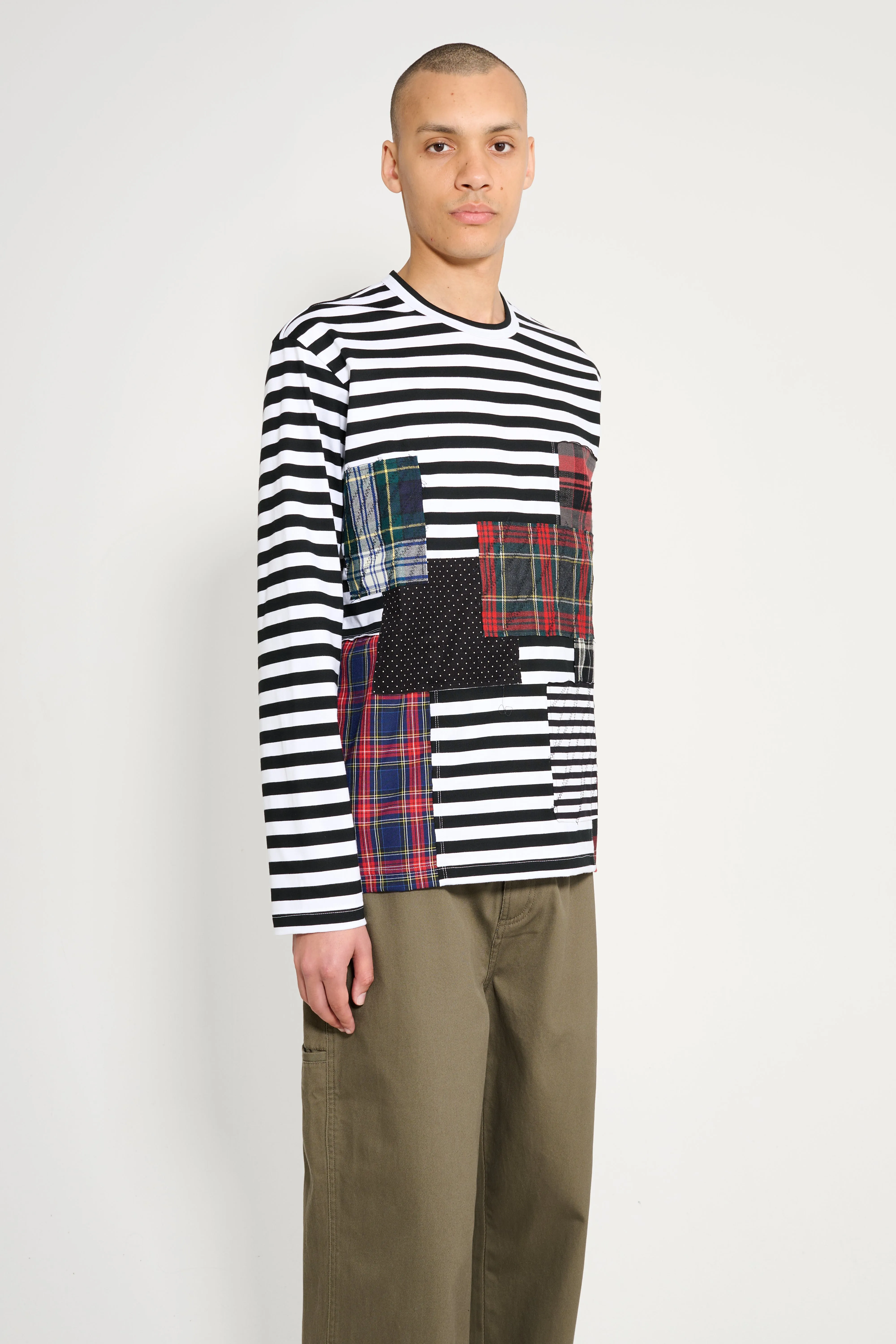 Junya Watanabe MAN T-shirt White / Black sold by Tres Bien product image thumbnail 4