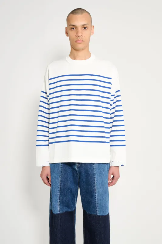 Junya Watanabe MAN Sweater Blue Off-White made by Comme des Garcons