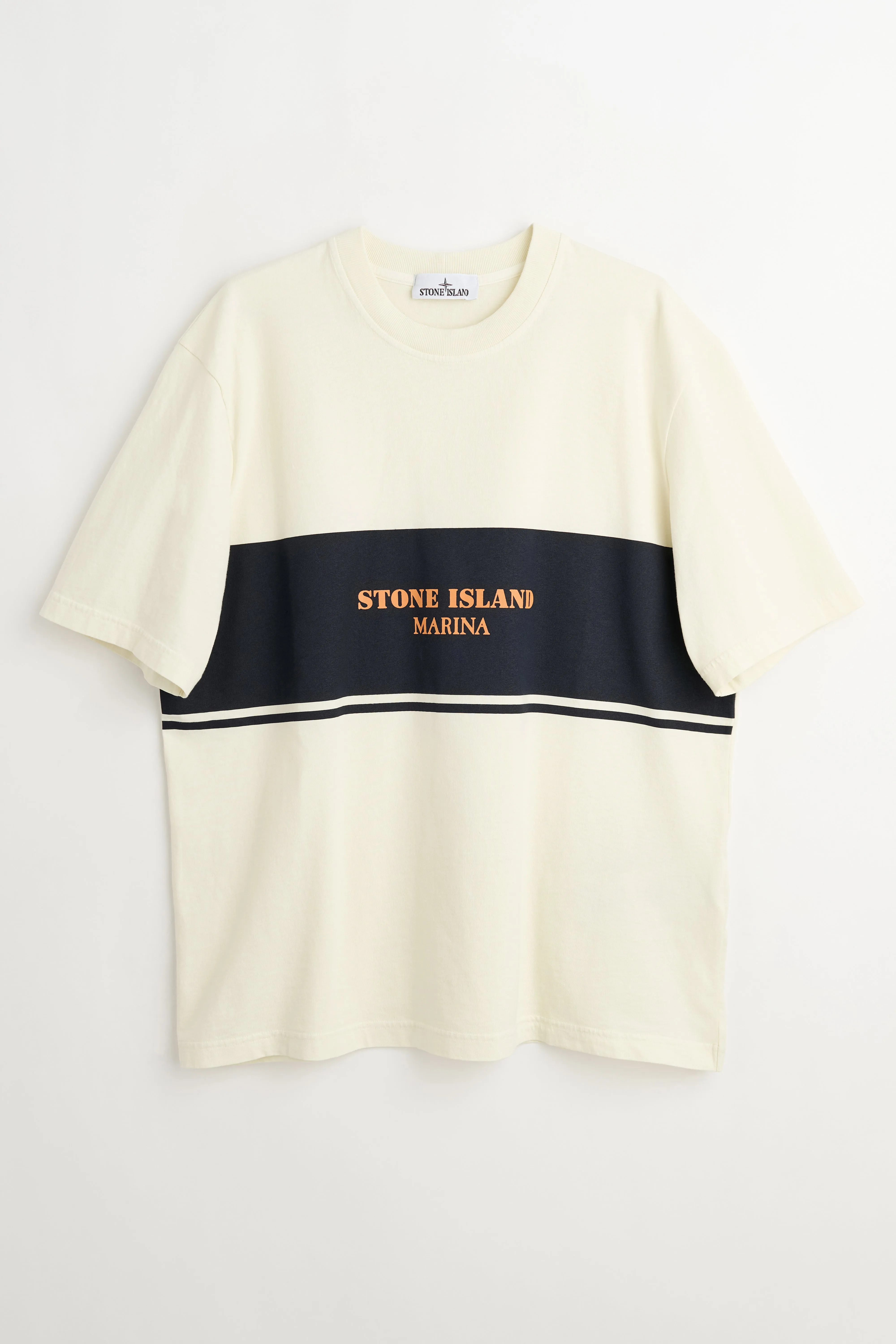 Stone Island Marina T-shirt Ivory sold by Tres Bien
