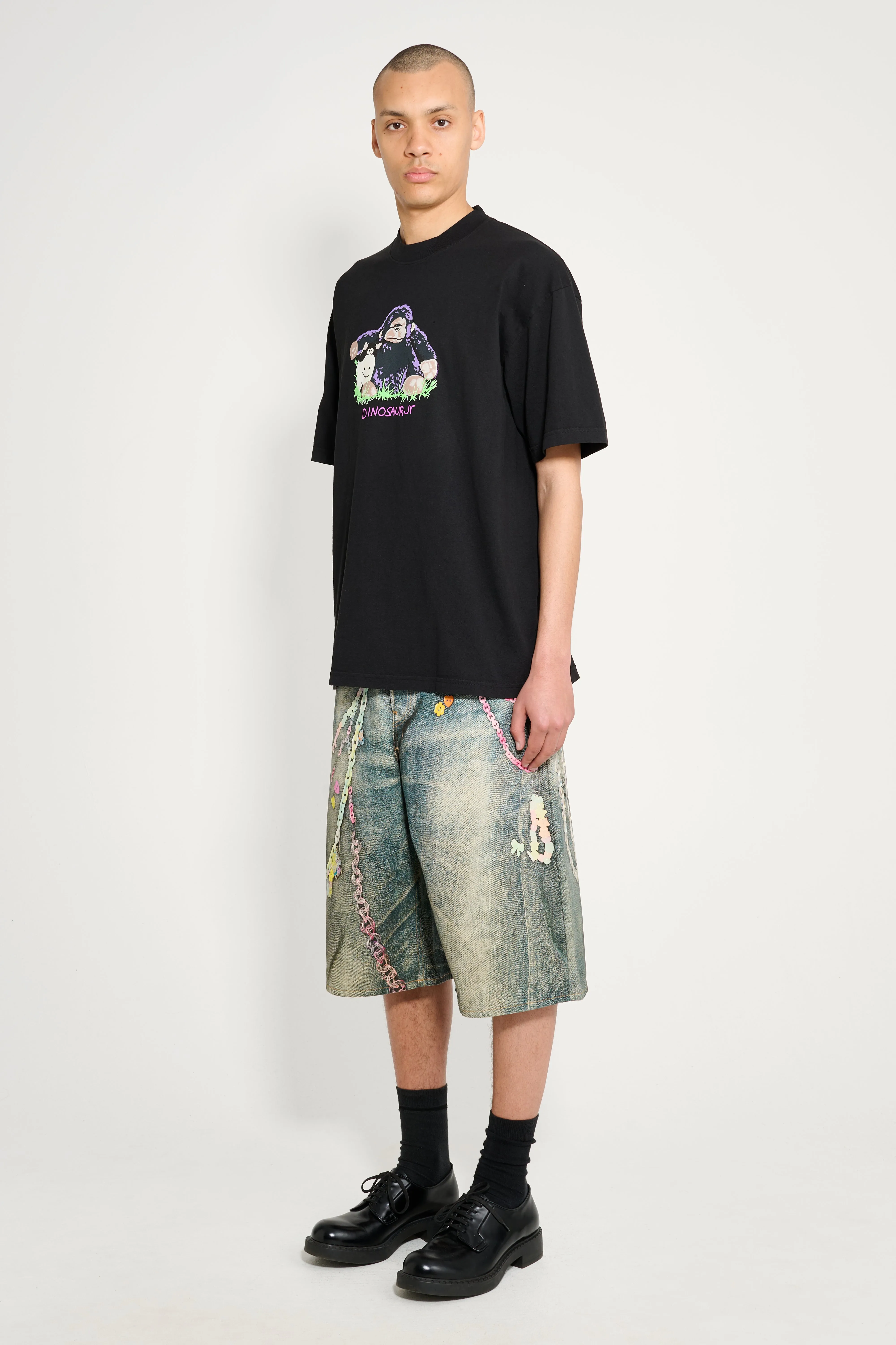 Acne Studios Kawaii Keychains Denim Shorts Mid Blue sold by Tres Bien product image thumbnail 4