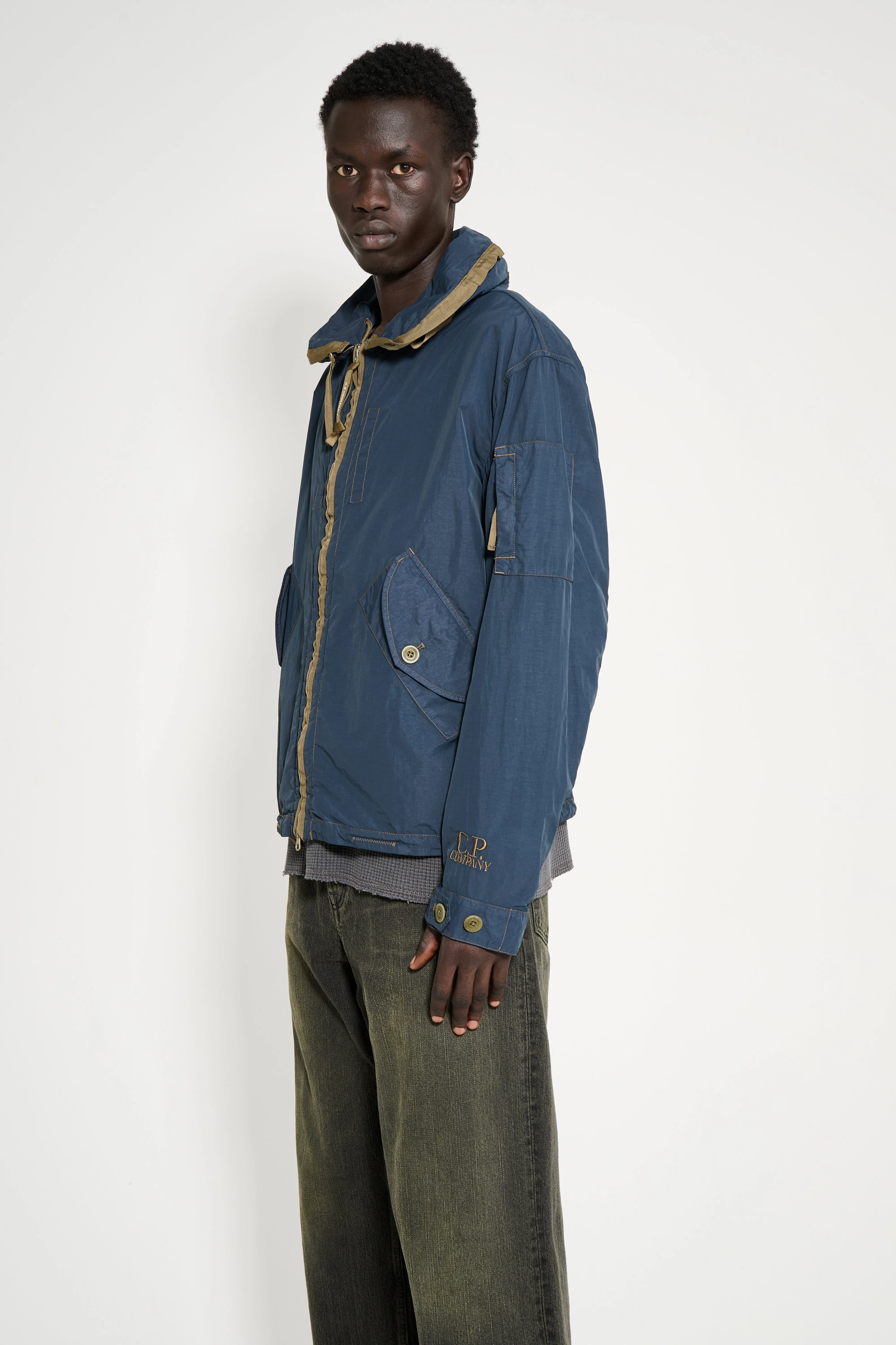 C.P. Company Hooded Jacket India Ink sold by Tres Bien product image thumbnail 2