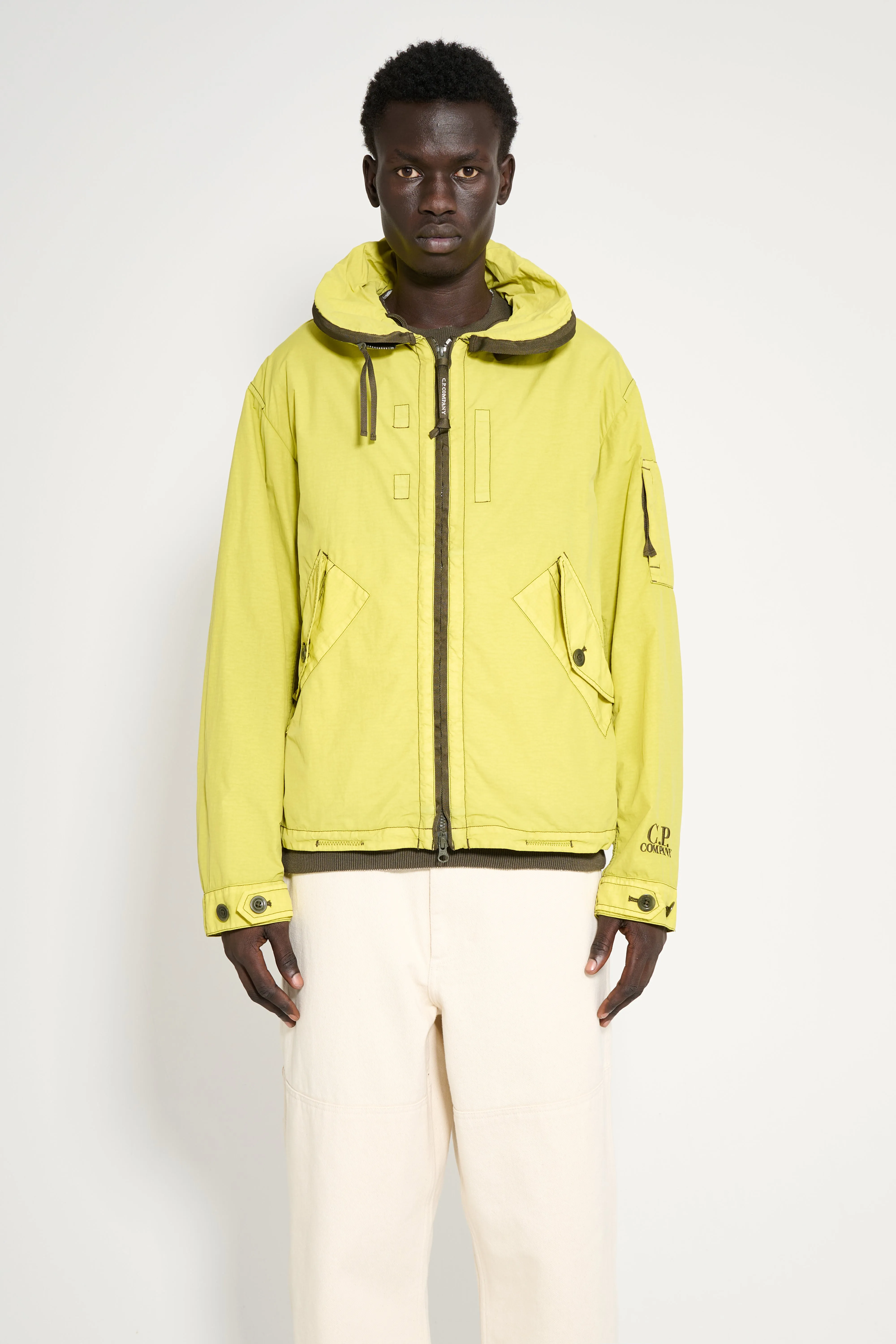 C.P. Company Hooded Jacket Cress Green sold by Tres Bien