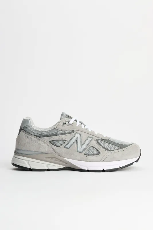 New Balance Made in USA 990v4 Grey / Silver made by New Balance
