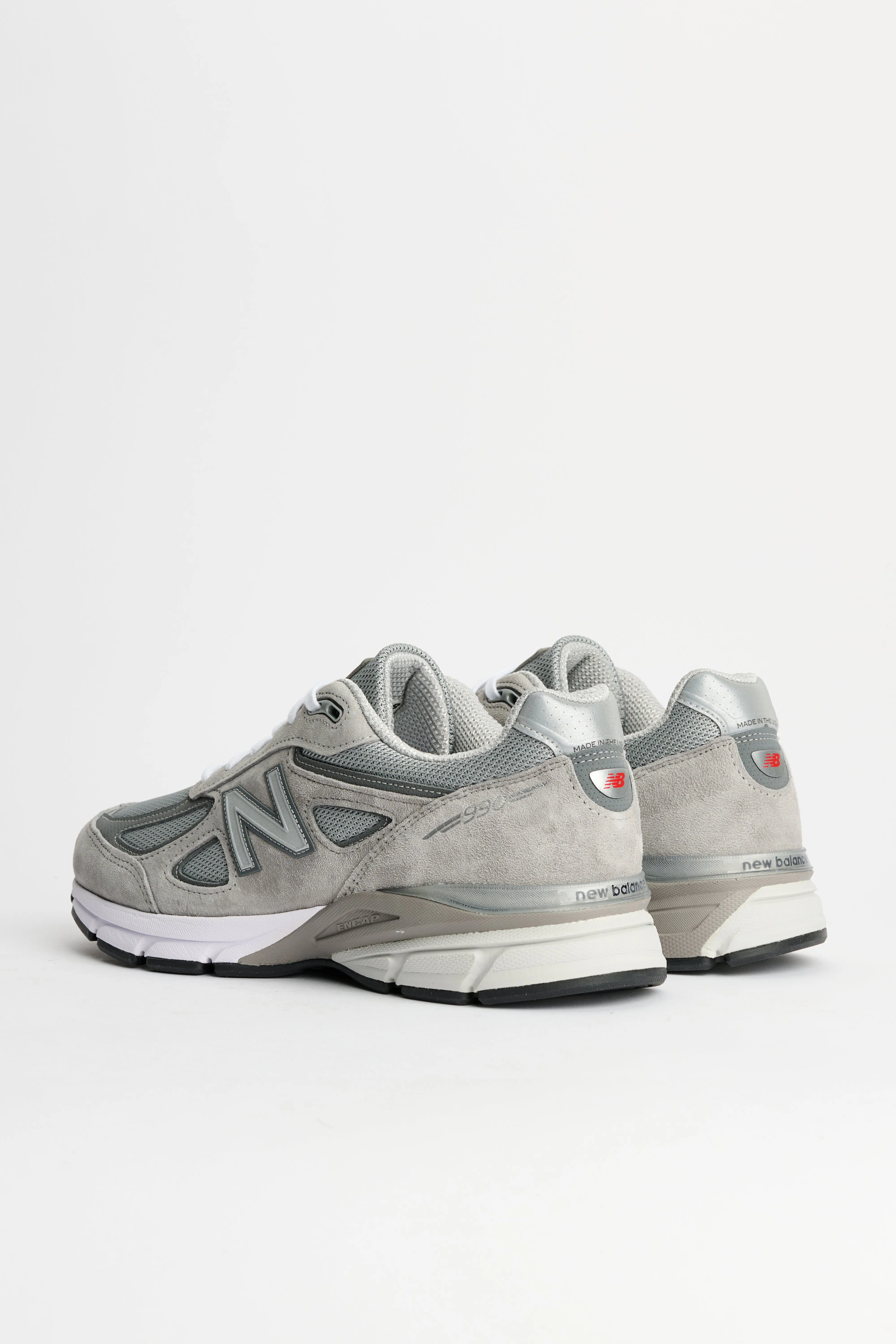 New Balance Made in USA 990v4 Grey / Silver sold by Tres Bien product image thumbnail 4