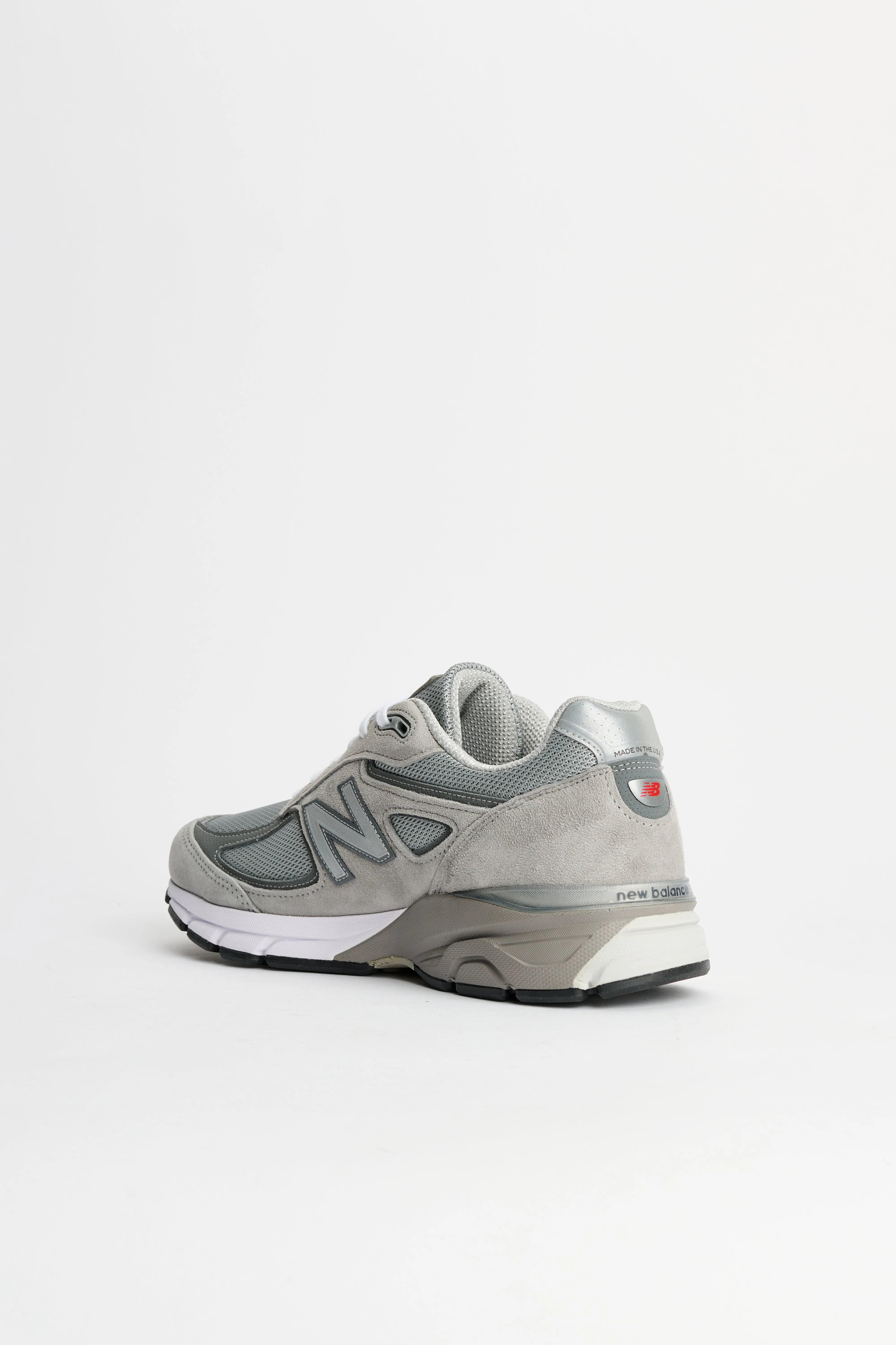 New Balance Made in USA 990v4 Grey / Silver sold by Tres Bien product image thumbnail 2