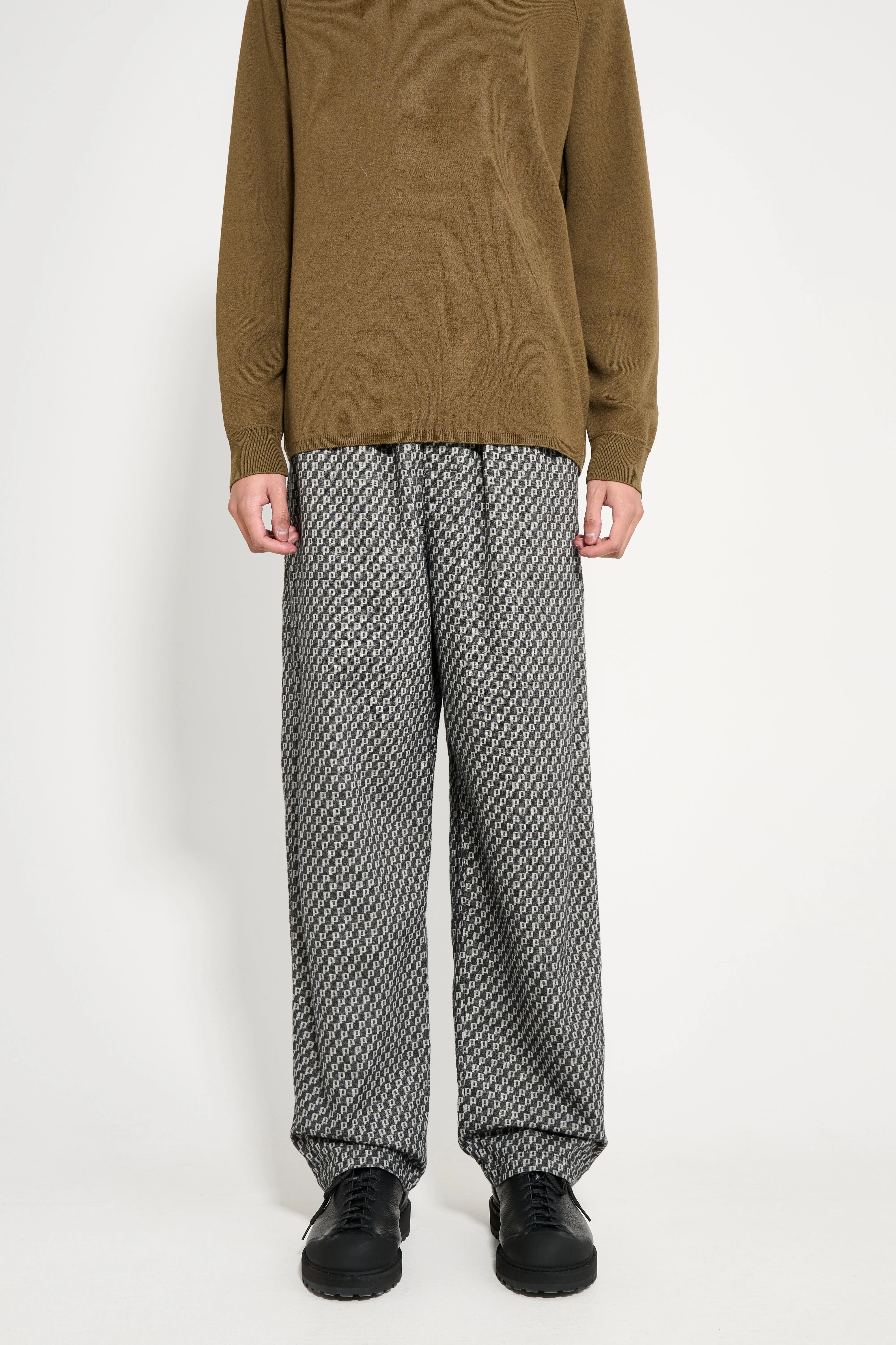 Polar Skate Co. Pyjama Pants P Pattern Black / White sold by Tres Bien product image thumbnail 2