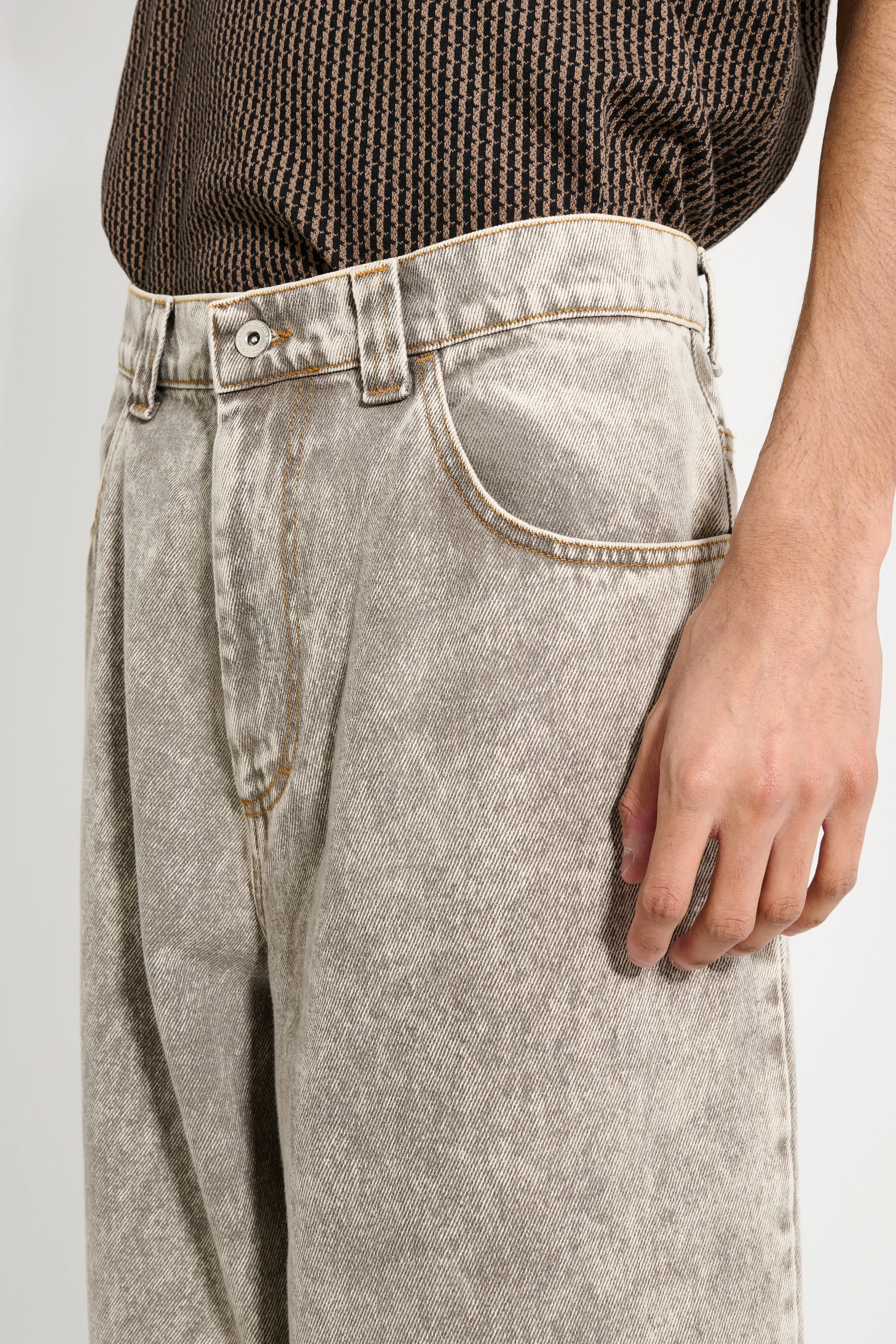 Polar Skate Co. Big Boy Pants Acid Beige sold by Tres Bien product image thumbnail 4