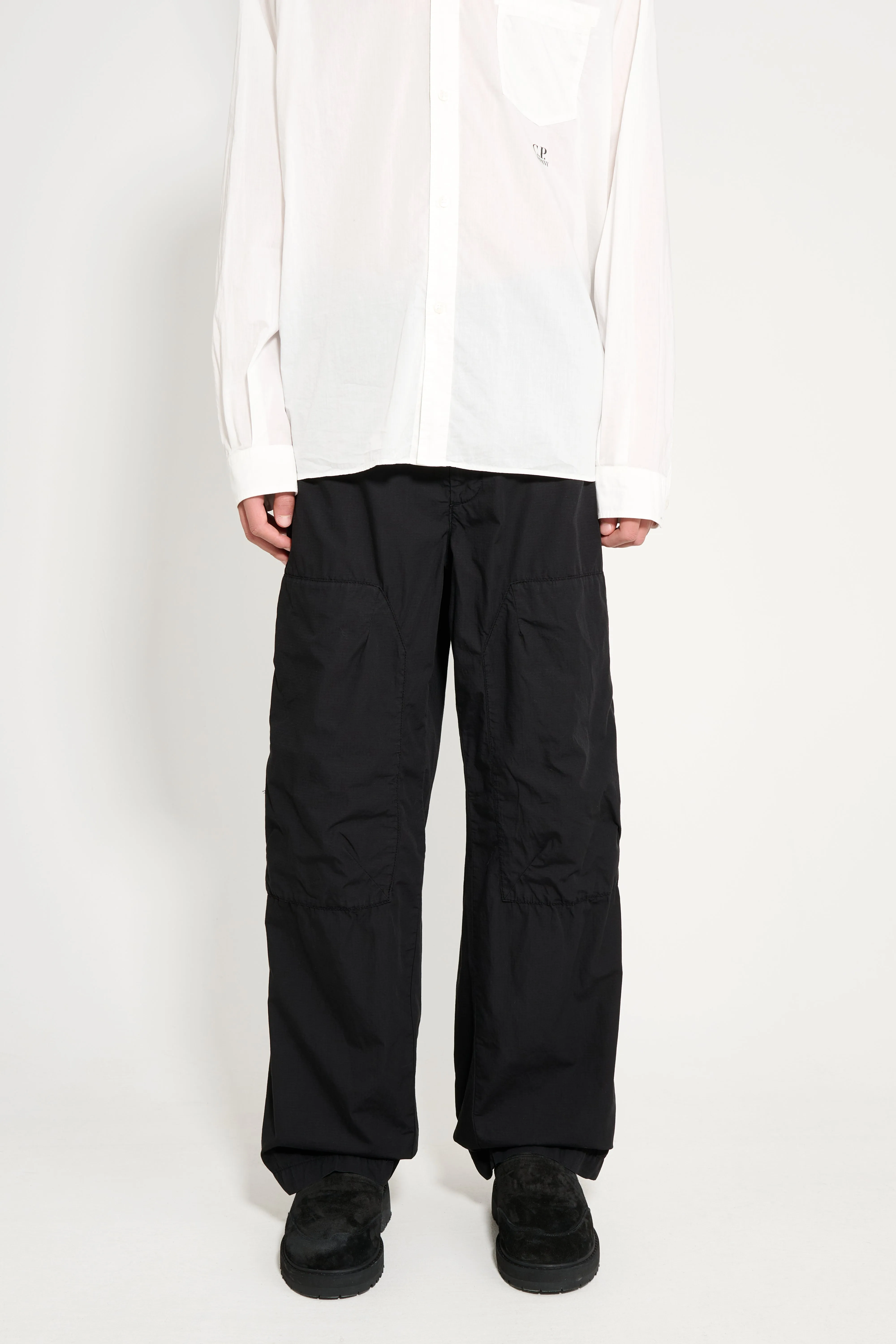 C.P. Company Loose Pants Black sold by Tres Bien