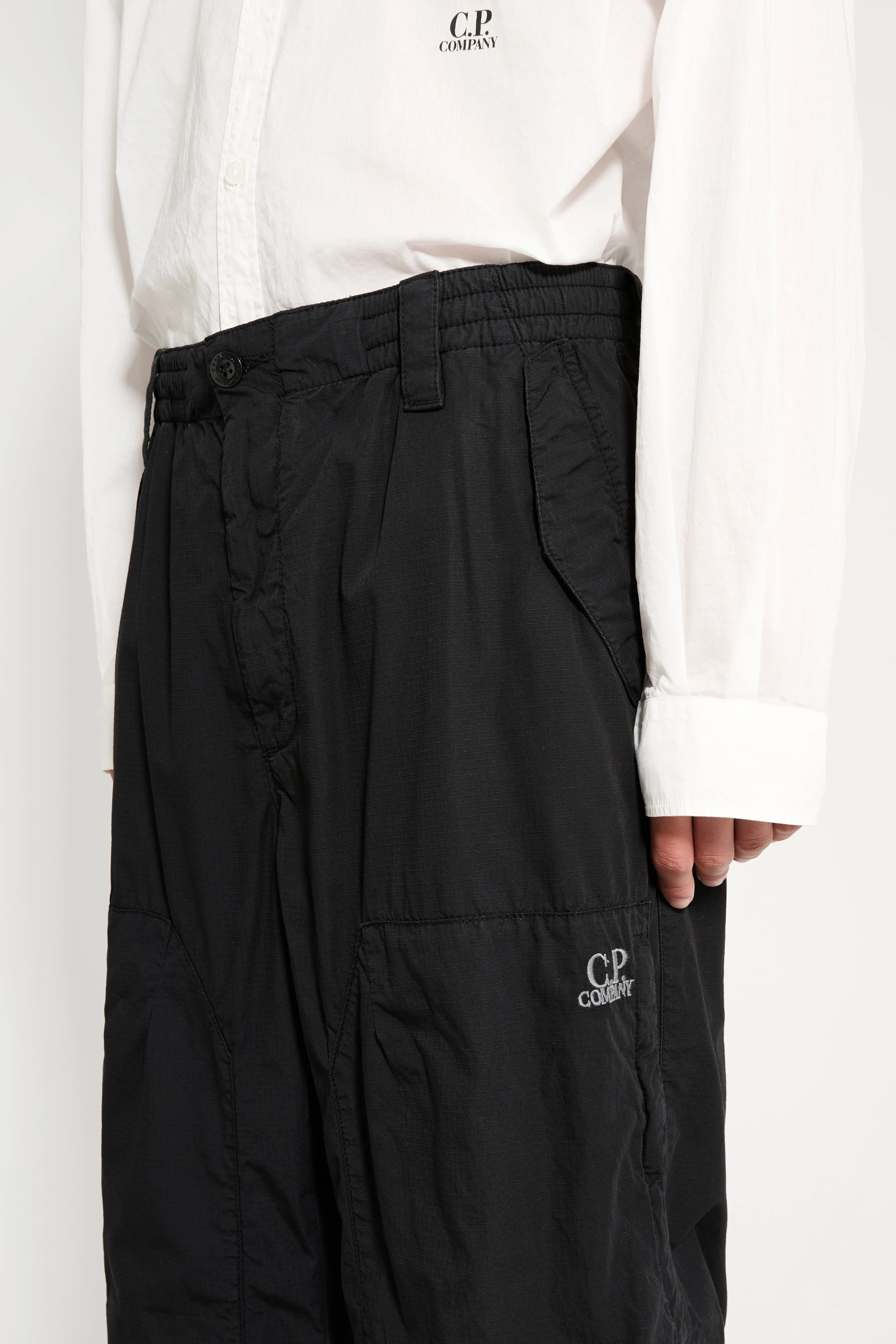 C.P. Company Loose Pants Black sold by Tres Bien product image thumbnail 2