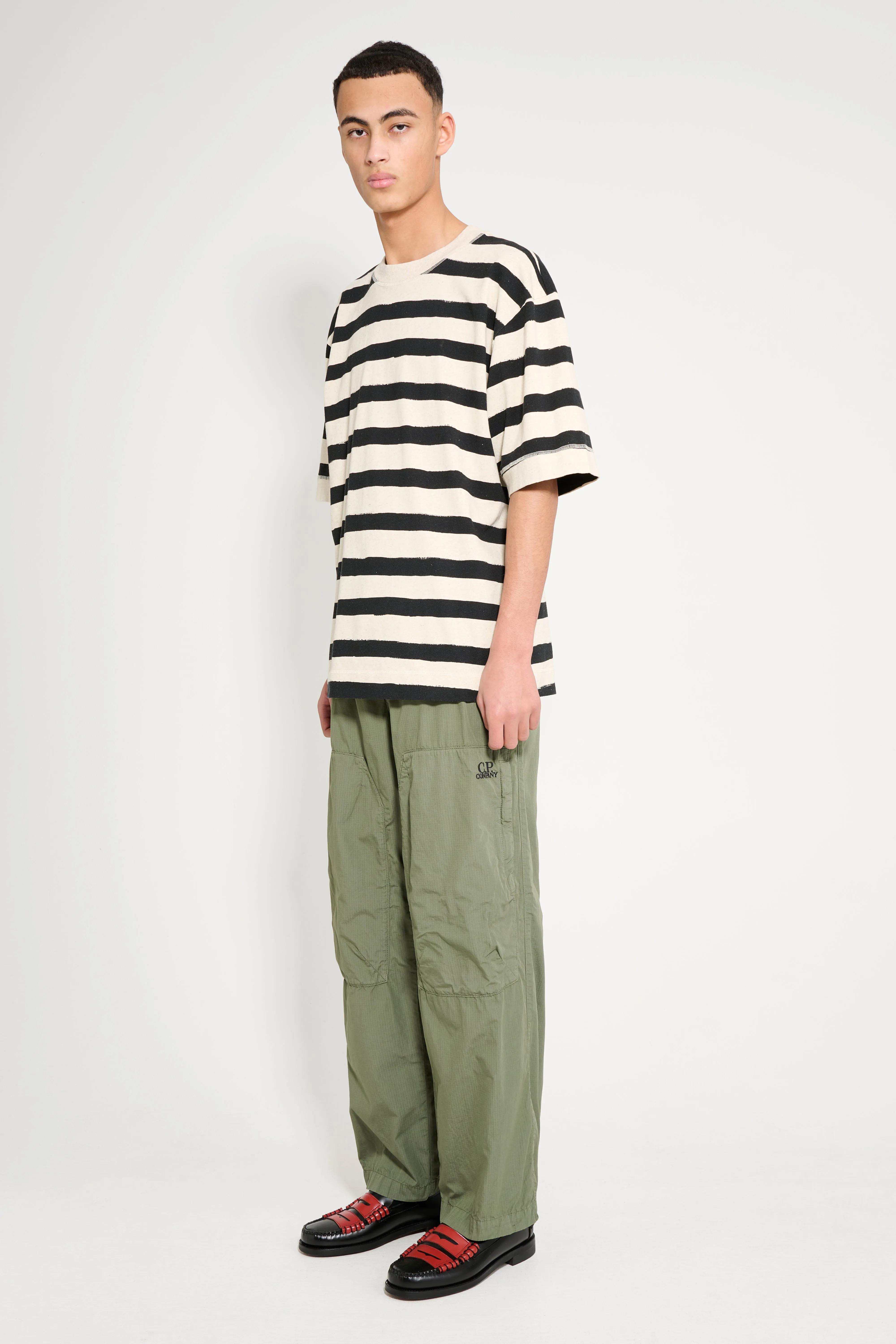C.P. Company Loose Pants Thyme sold by Tres Bien product image thumbnail 5