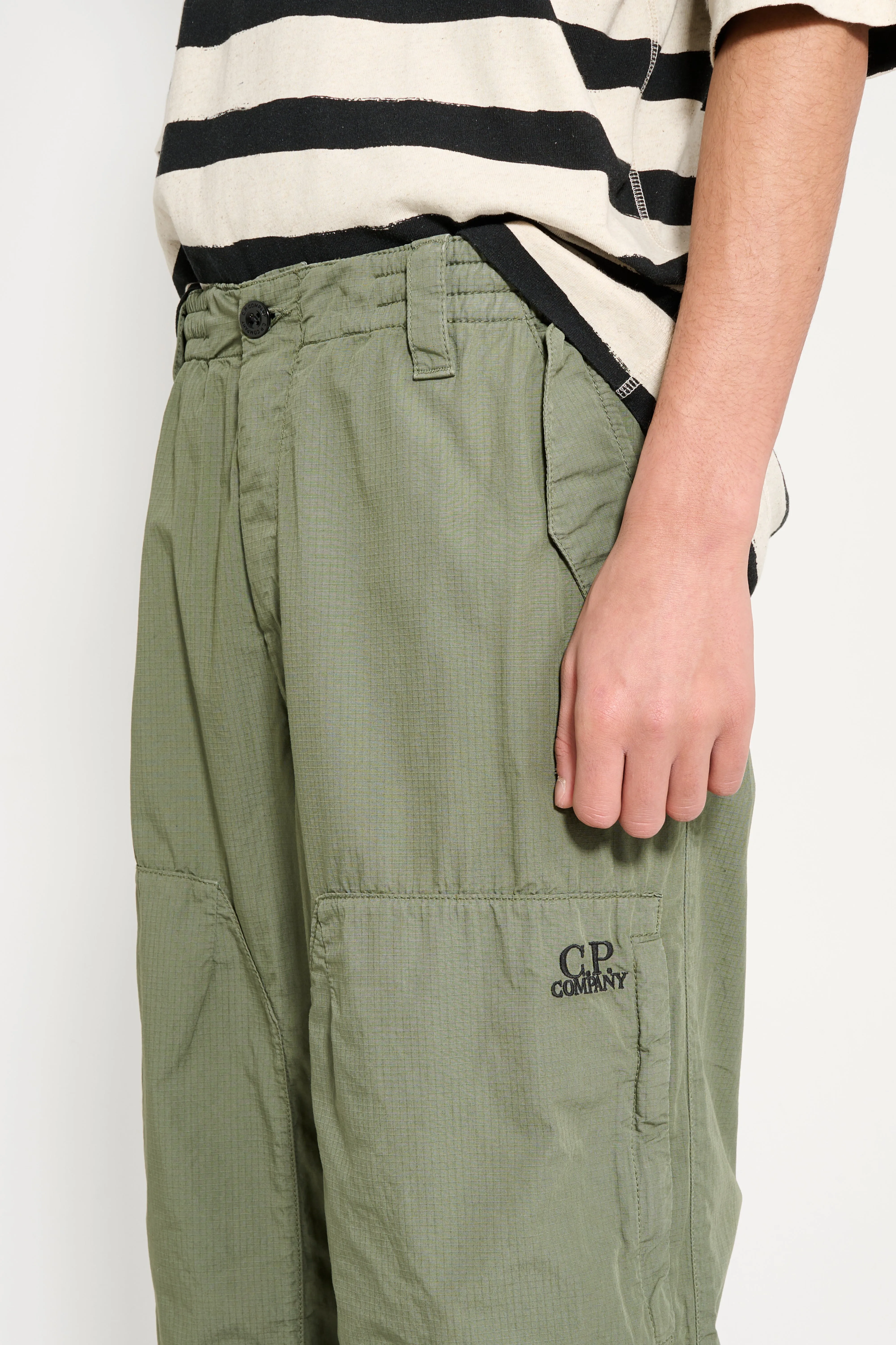 C.P. Company Loose Pants Thyme sold by Tres Bien product image thumbnail 3