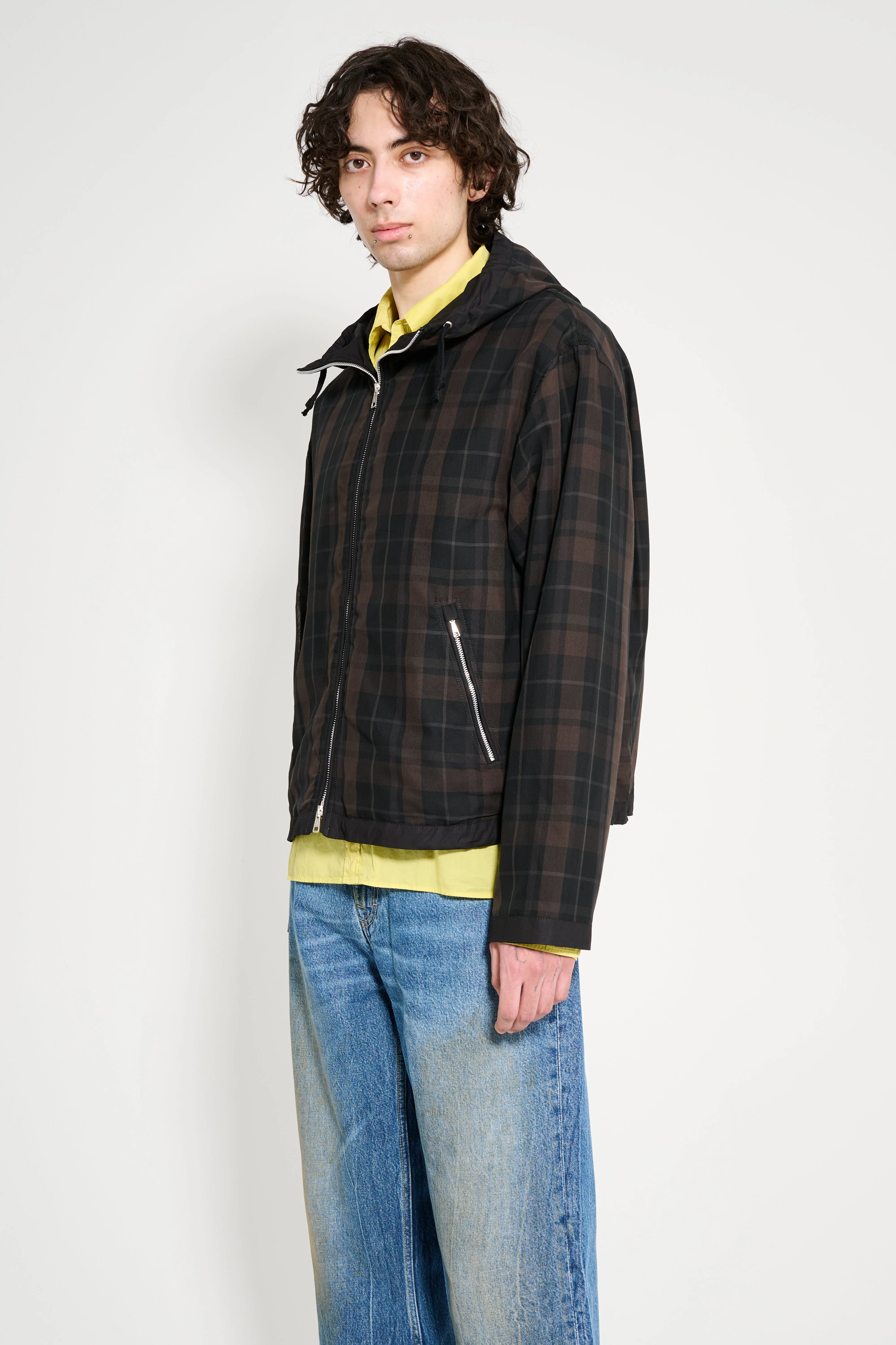 Our Legacy Riviera Jacket Black Shadow Check sold by Tres Bien product image thumbnail 2