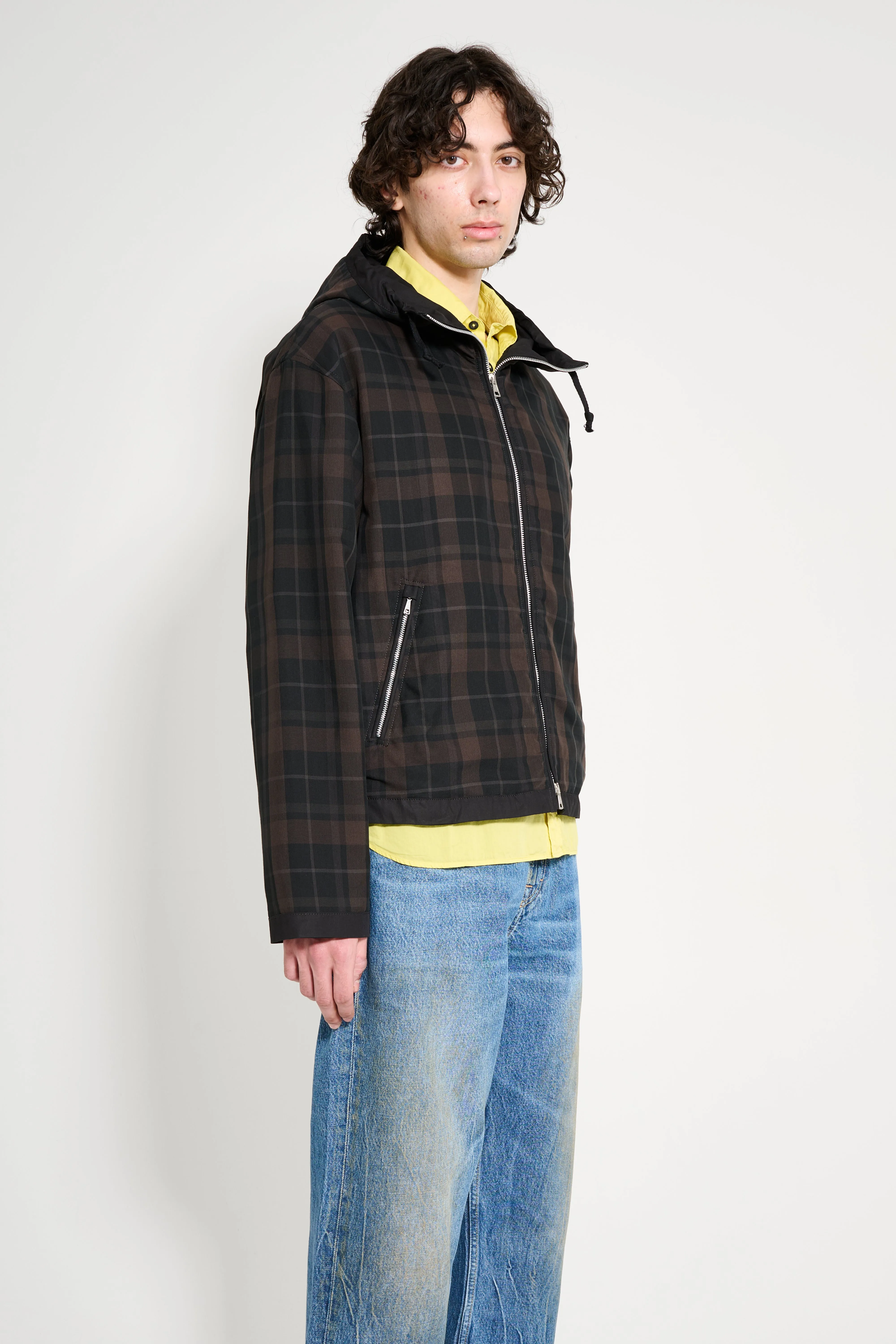 Our Legacy Riviera Jacket Black Shadow Check sold by Tres Bien product image thumbnail 3