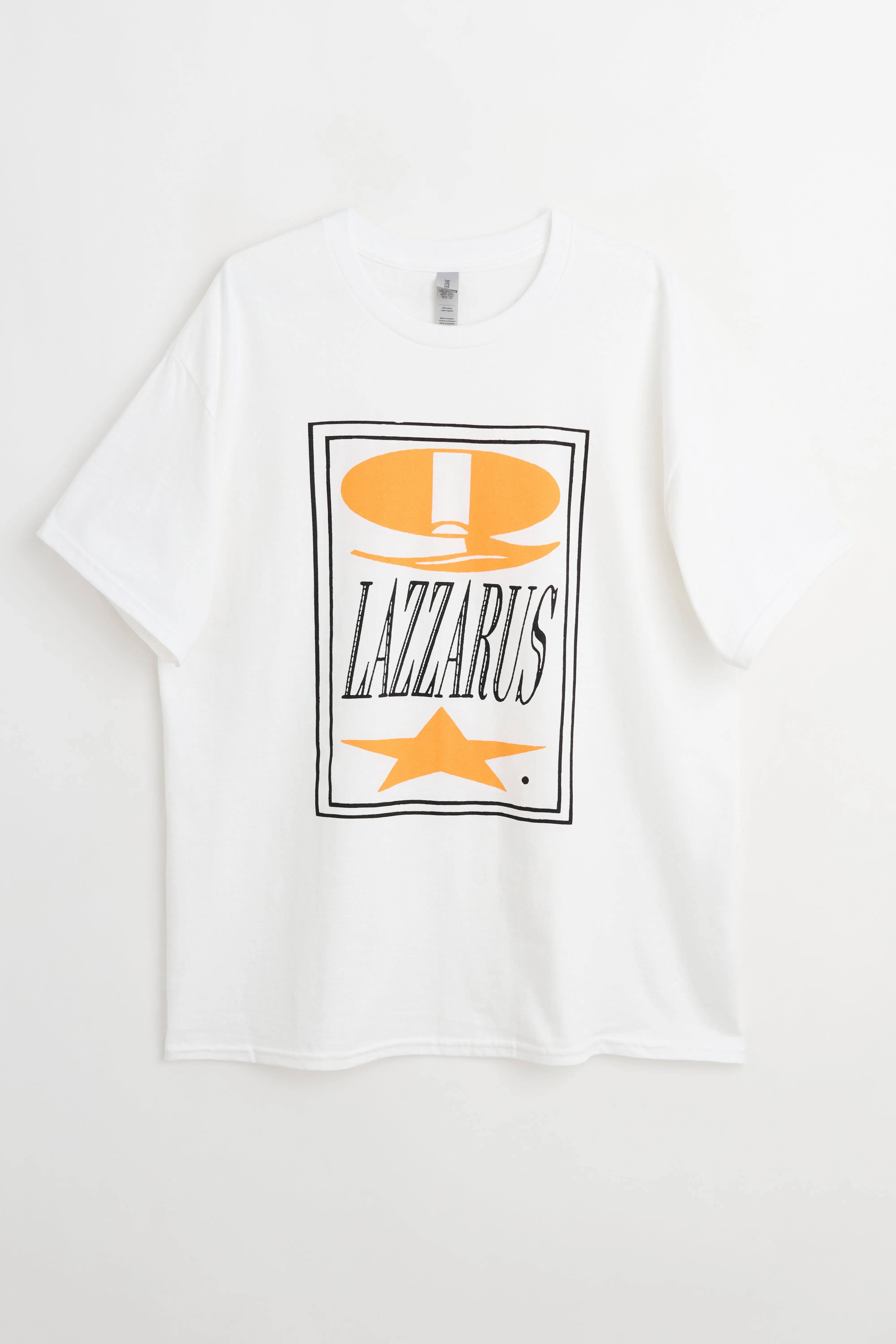 Fraser Croll Q Lazzarus T-shirt White sold by Tres Bien