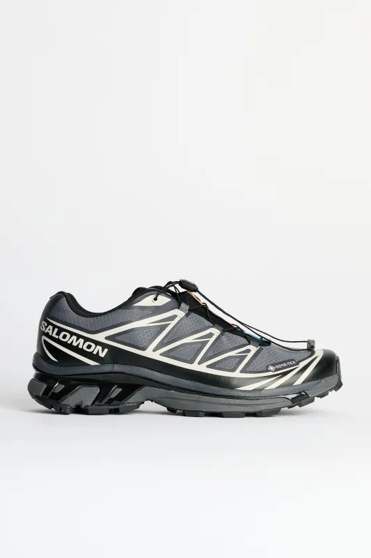 Salomon XT-6 GTX Black / Ebony sold by Tres Bien