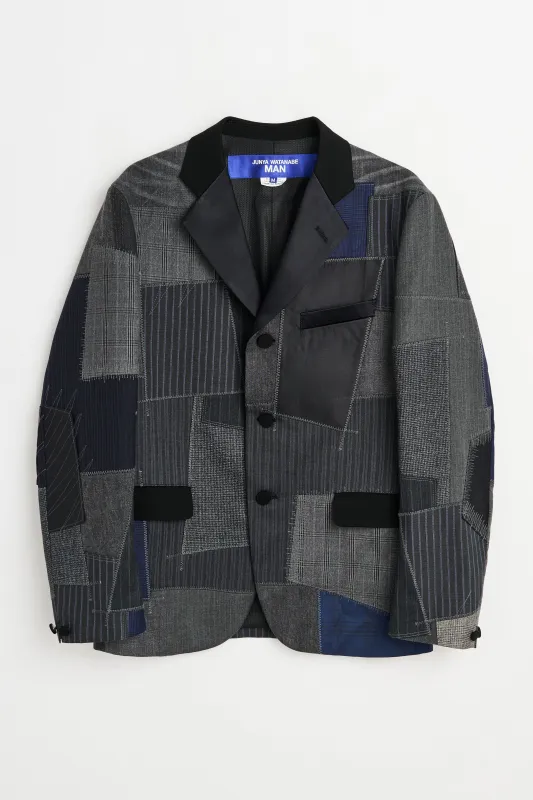 Junya Watanabe MAN Patchwork Jacket Multi made by Comme des Garcons