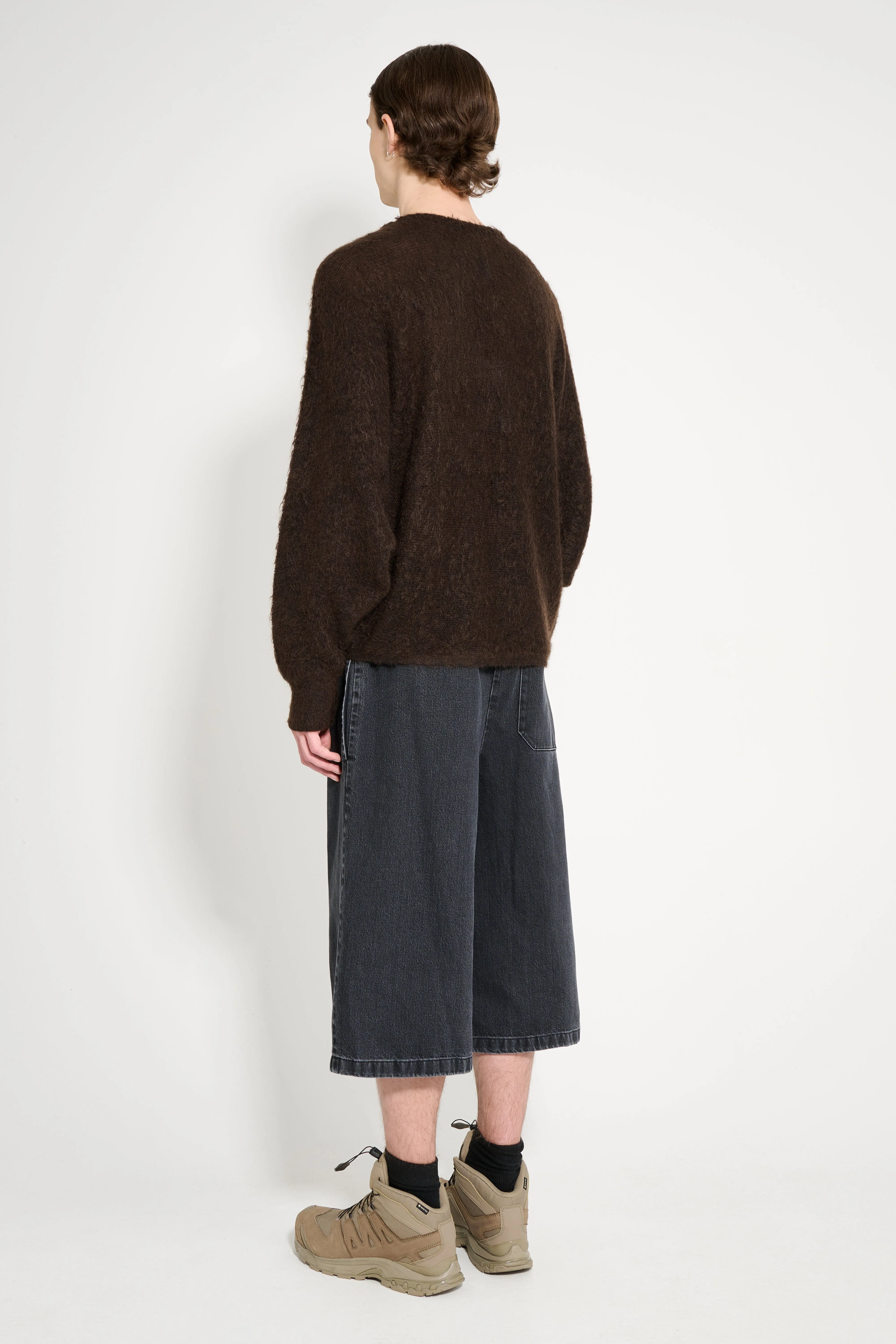 RIER Denim Bermuda Anthracite sold by Tres Bien product image thumbnail 5