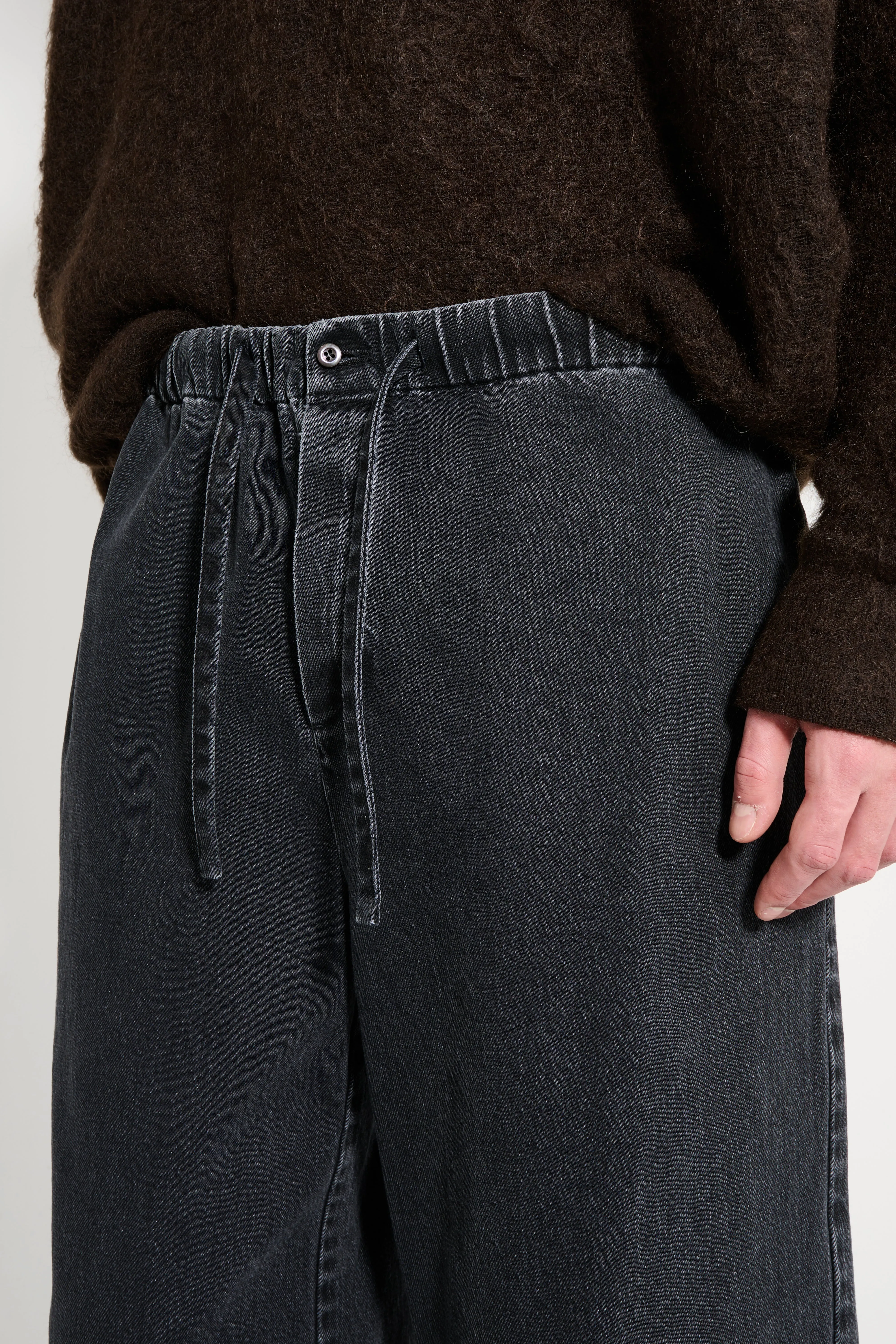 RIER Denim Bermuda Anthracite sold by Tres Bien product image thumbnail 2