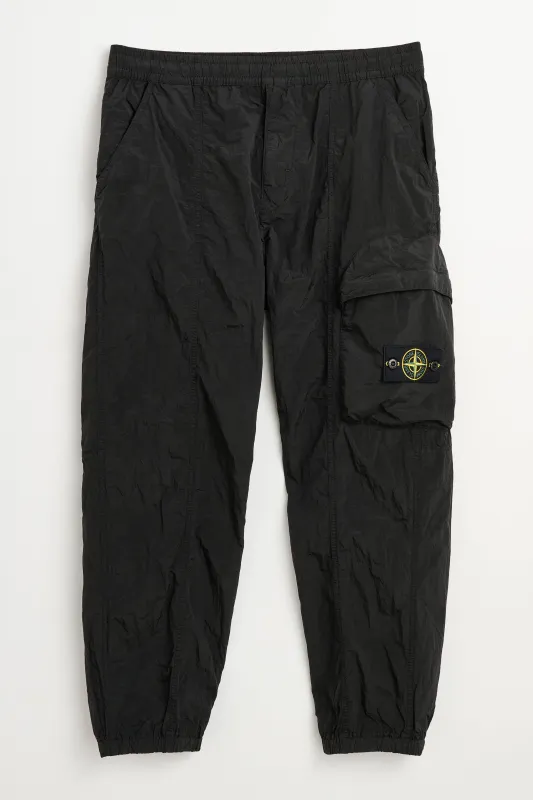 Stone Island Nylon Cargo Pants Black made by Stone Island