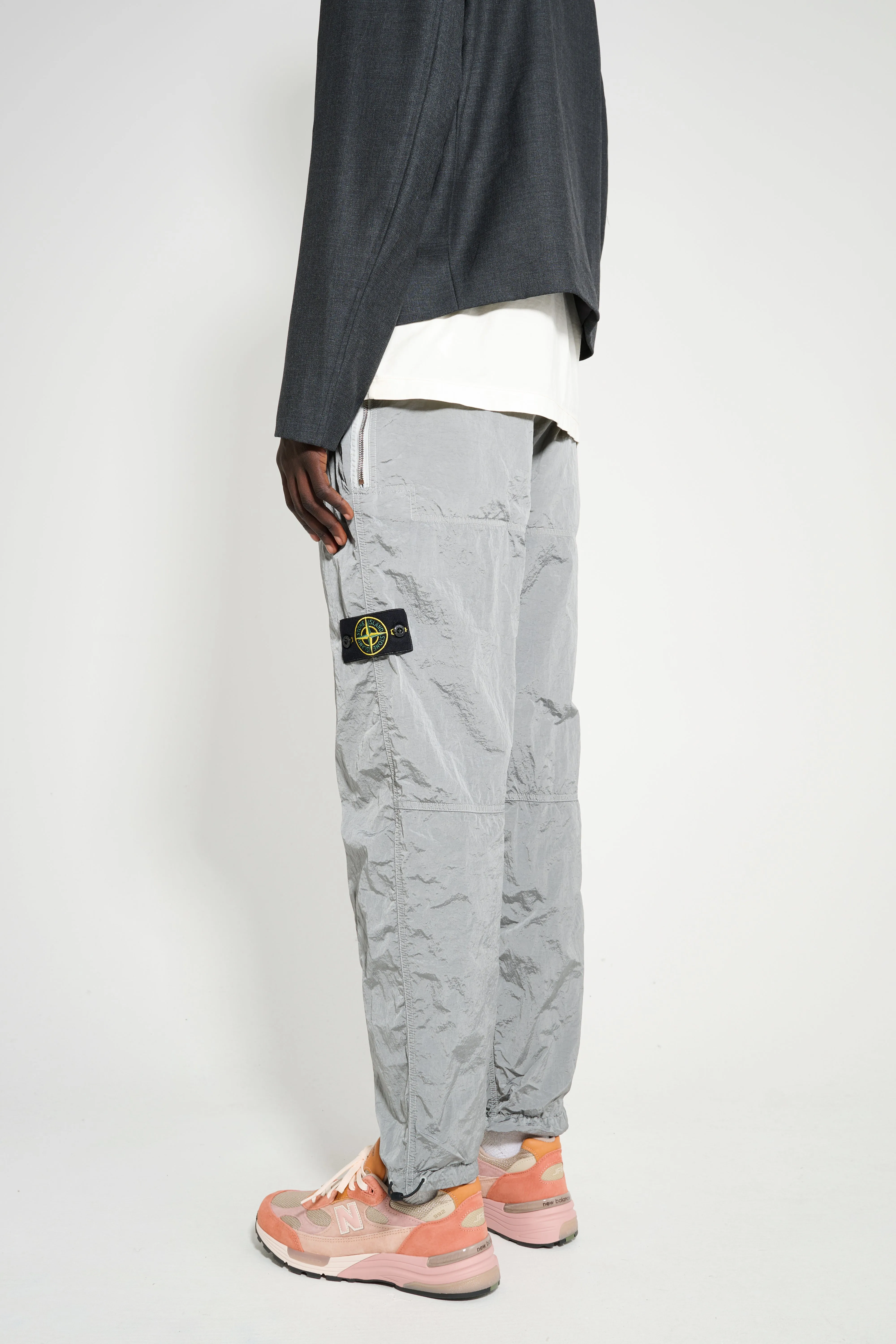 Stone Island Pants Pearl Grey sold by Tres Bien product image thumbnail 3