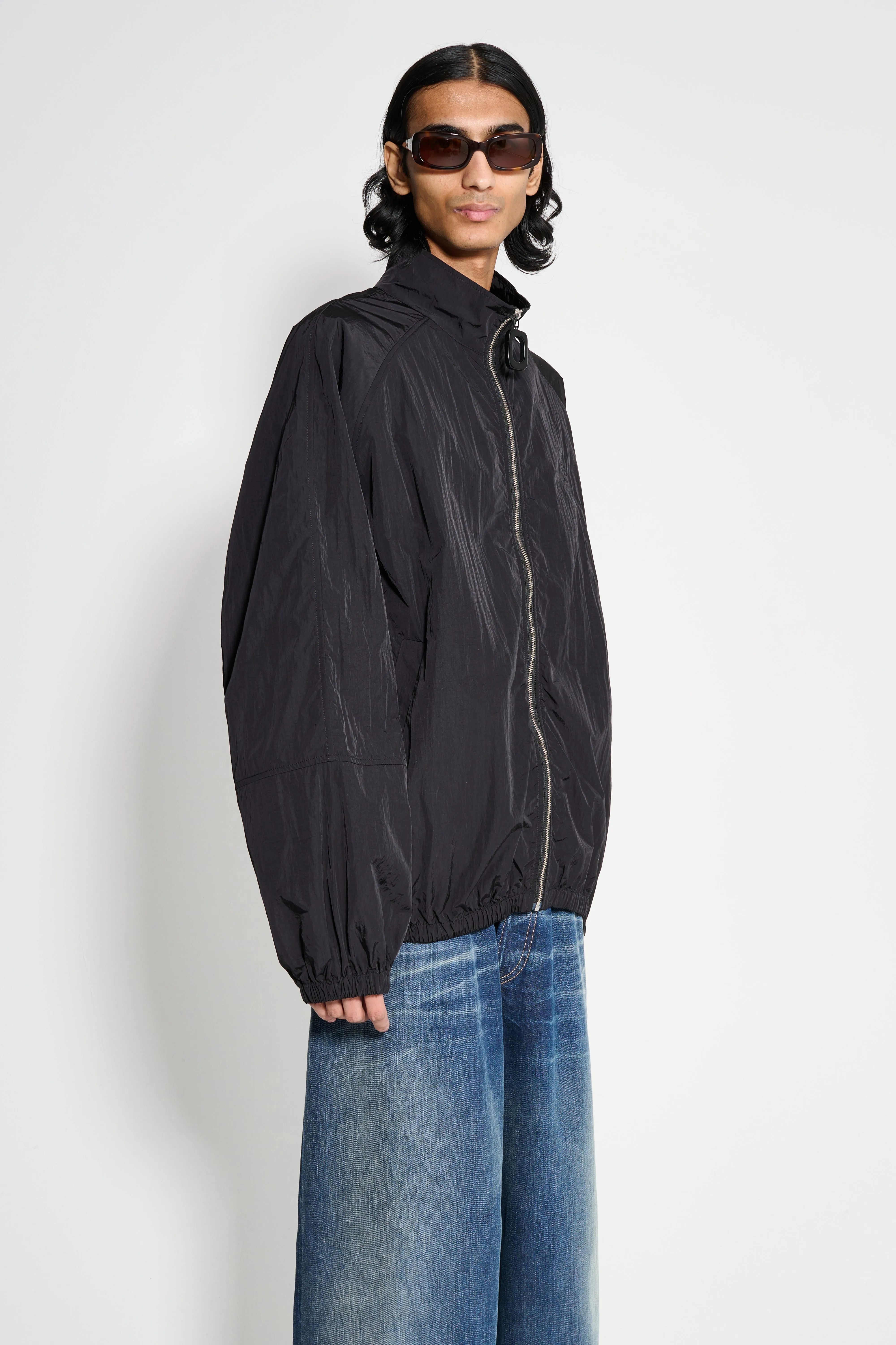 JW Anderson Raglan Sleeve Track Jacket Black sold by Tres Bien product image thumbnail 3