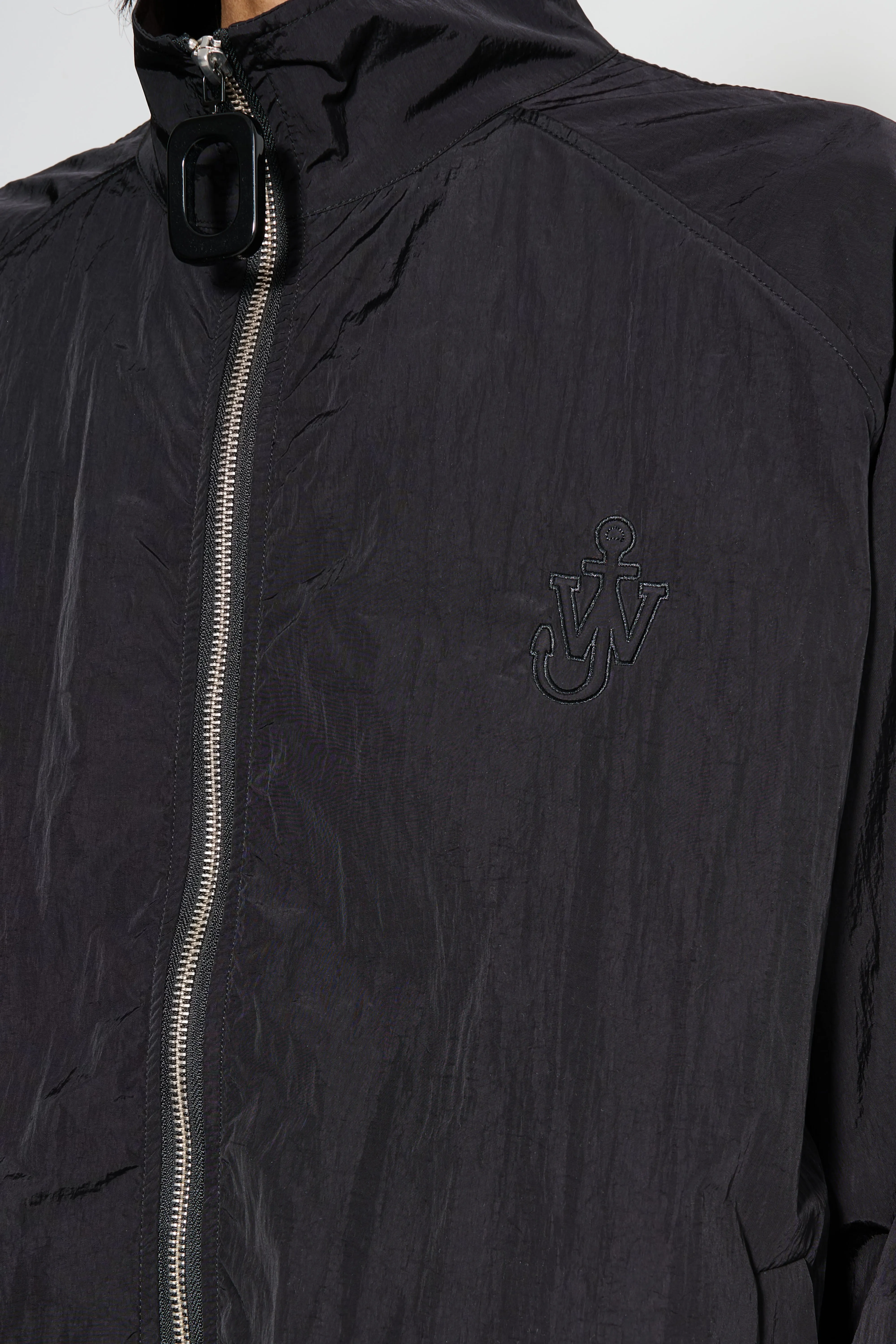 JW Anderson Raglan Sleeve Track Jacket Black sold by Tres Bien product image thumbnail 5