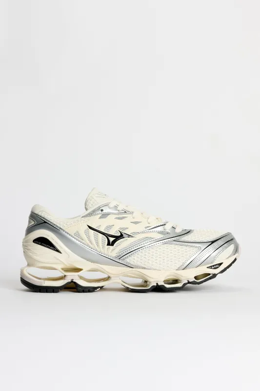 Mizuno Wave Prophecy LS Pristine / Silver made by Mizuno