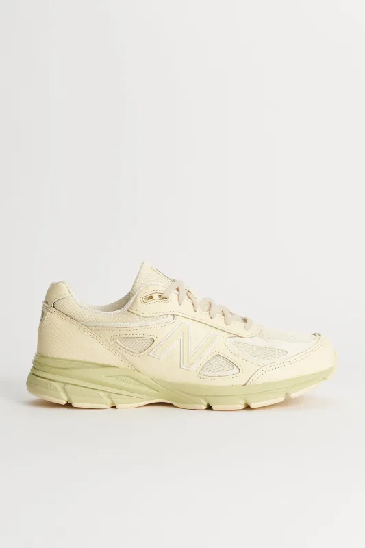 New Balance Made in USA Teddy Santis 990v4 Macadamia Nut / Morel made by New Balance