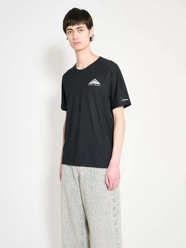 Nike Trail Solar Chase T-shirt Black / White made by Nike