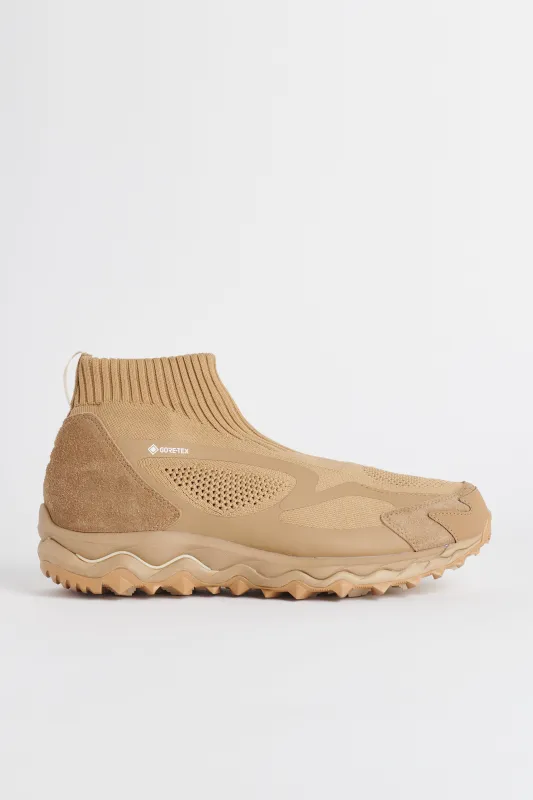 Mizuno x nonnative Wave Mujin TL Mid GTX Cognac sold by Tres Bien