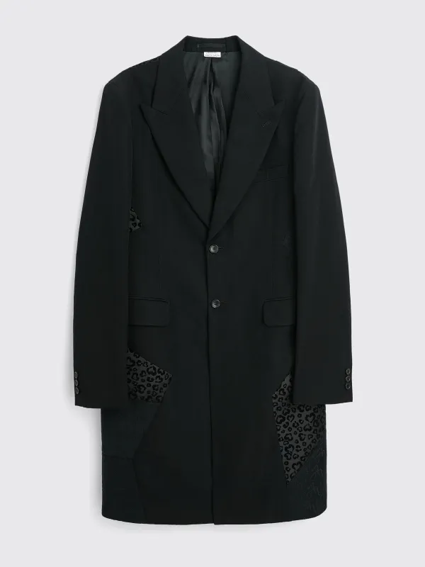 Comme des Garçons Homme Plus Leopard Coat Black sold by Tres Bien