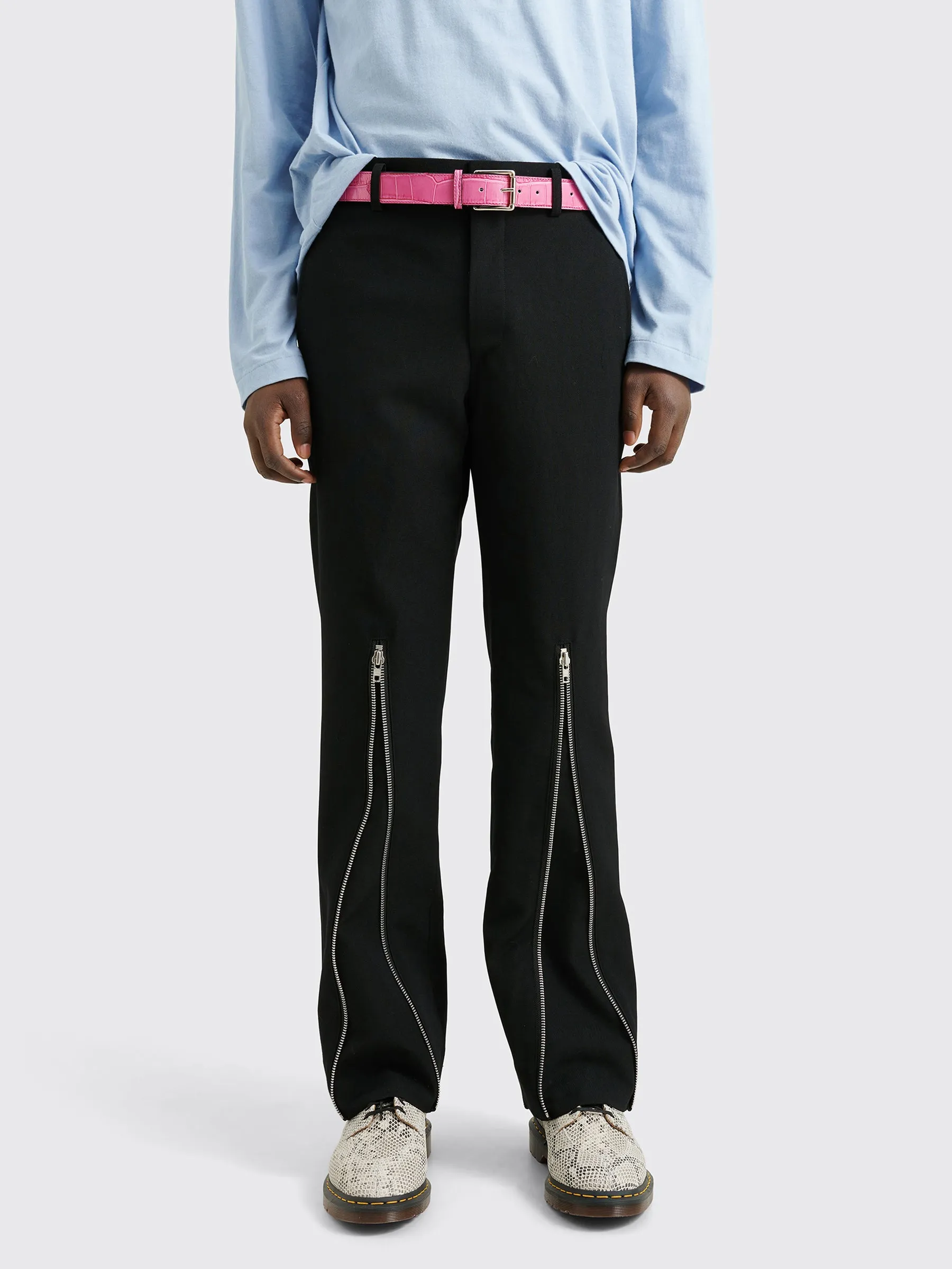 Comme des Garçons Homme Plus Zipper Pants Black sold by Tres Bien product image thumbnail 2