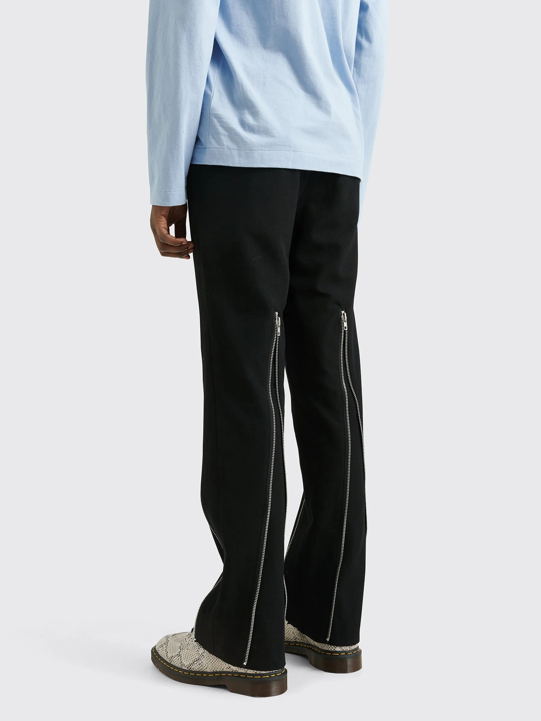 Comme des Garçons Homme Plus Zipper Pants Black sold by Tres Bien product image thumbnail 4