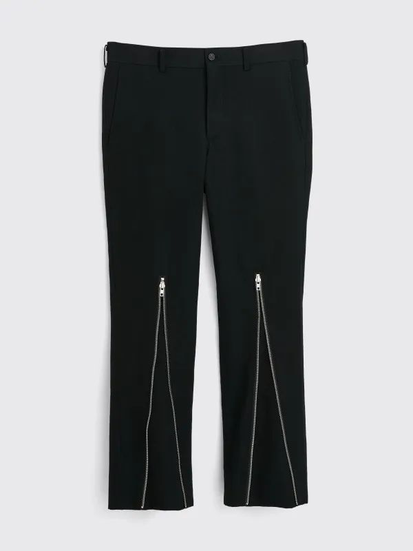 Comme des Garçons Homme Plus Zipper Pants Black made by Comme des Garcons