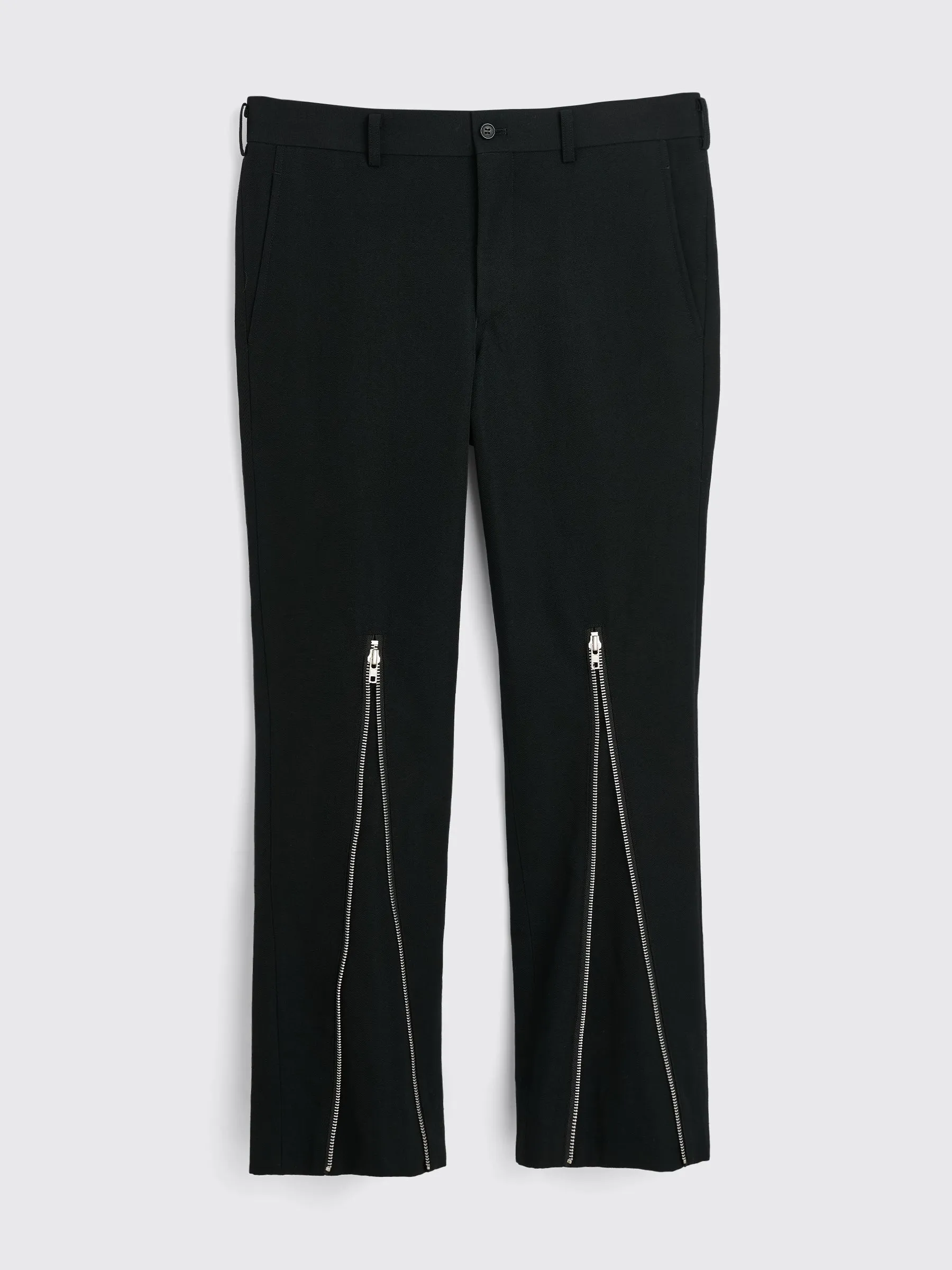 Comme des Garçons Homme Plus Zipper Pants Black sold by Tres Bien