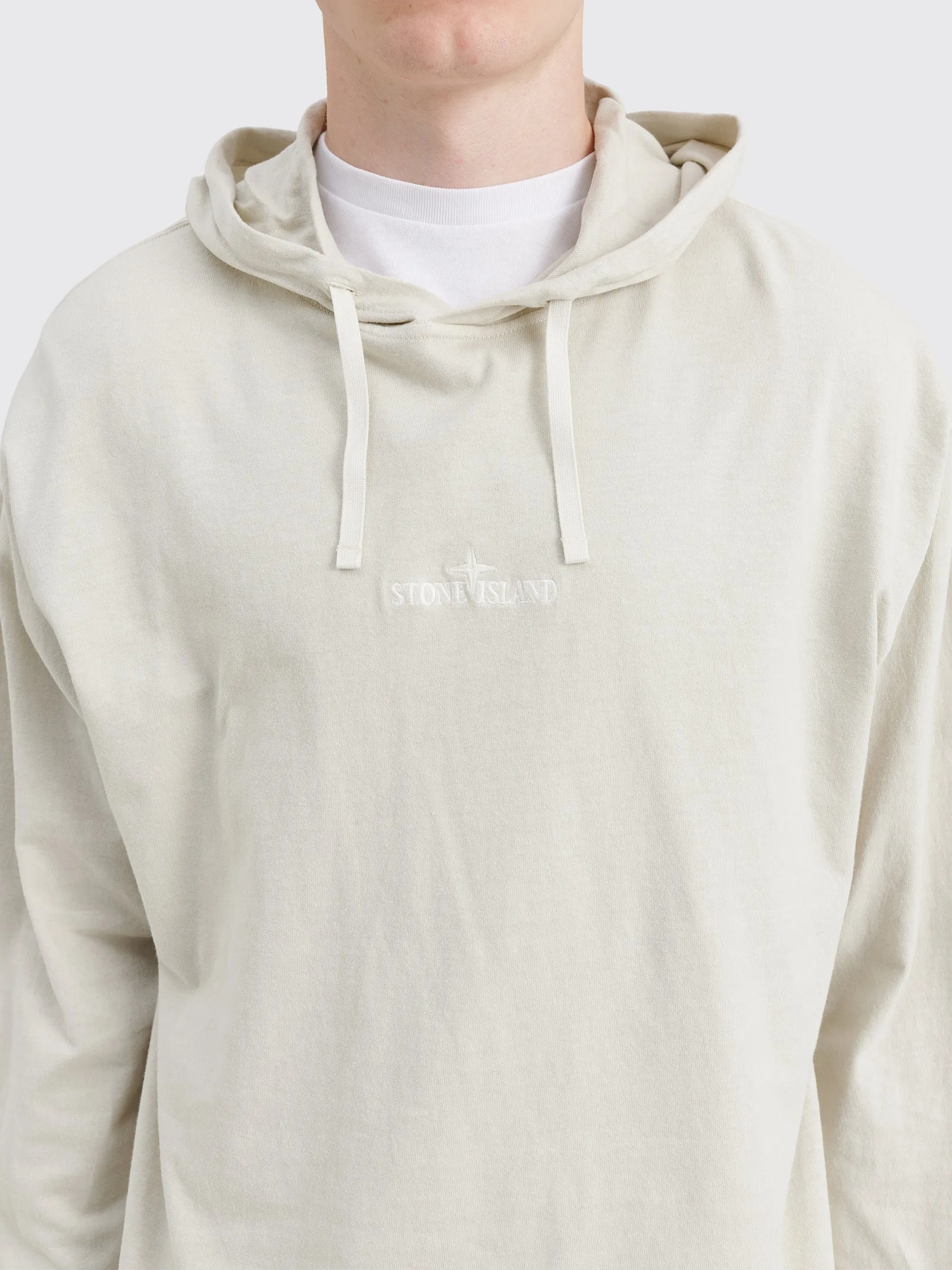 Stone Island Hooded Chest Logo T-shirt Plaster sold by Tres Bien product image thumbnail 5