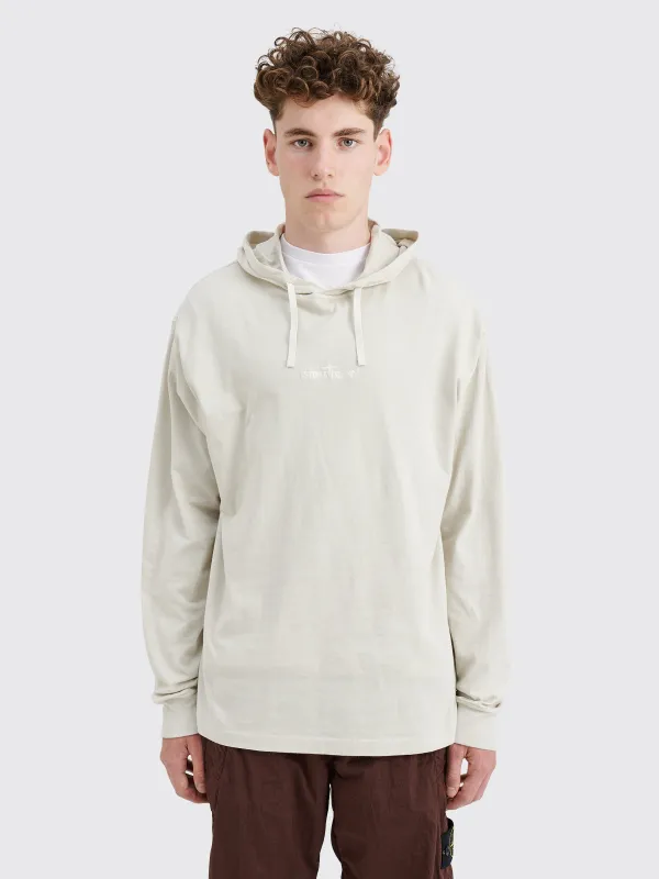Stone Island Hooded Chest Logo T-shirt Plaster sold by Tres Bien