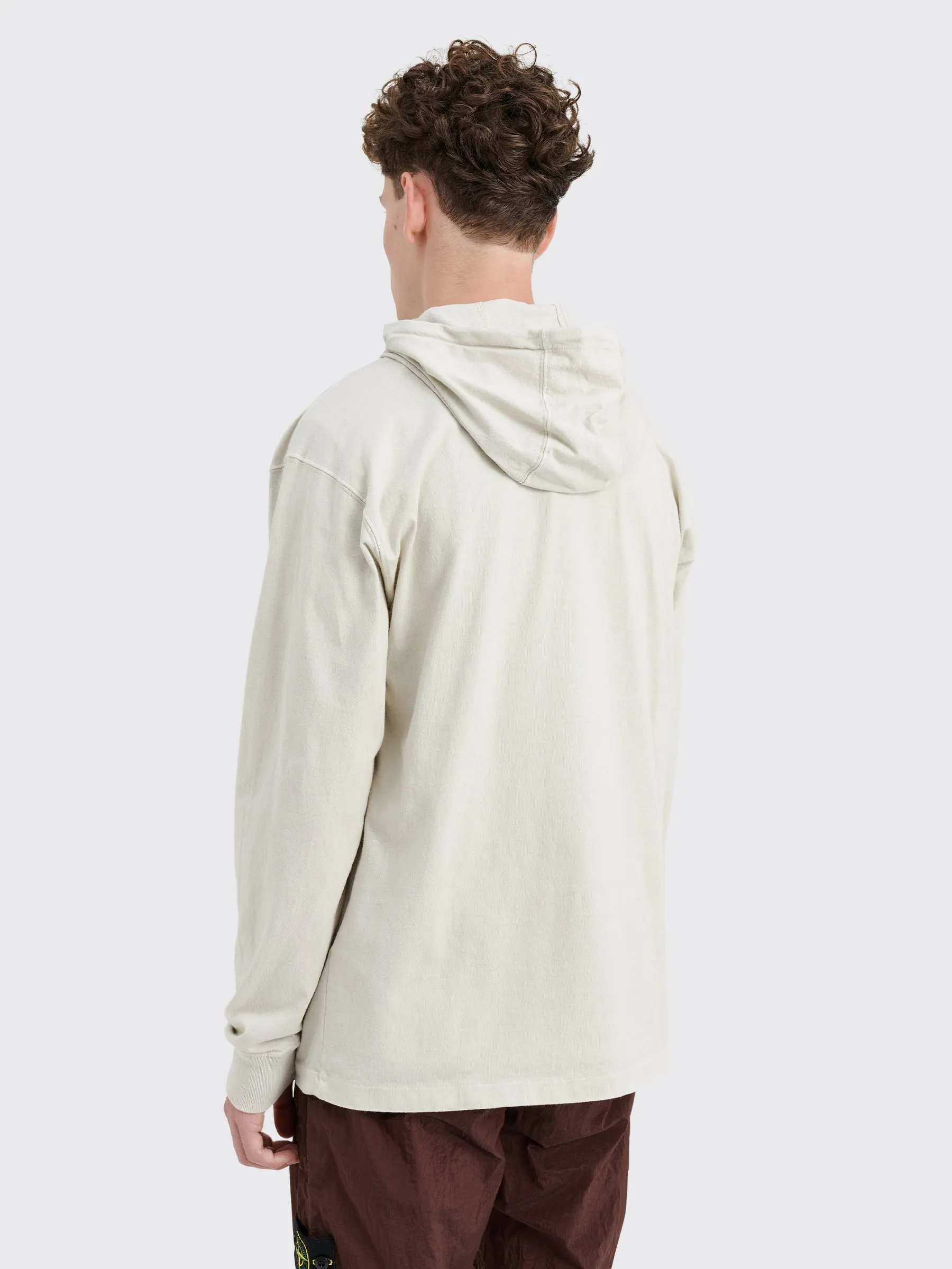Stone Island Hooded Chest Logo T-shirt Plaster sold by Tres Bien product image thumbnail 3