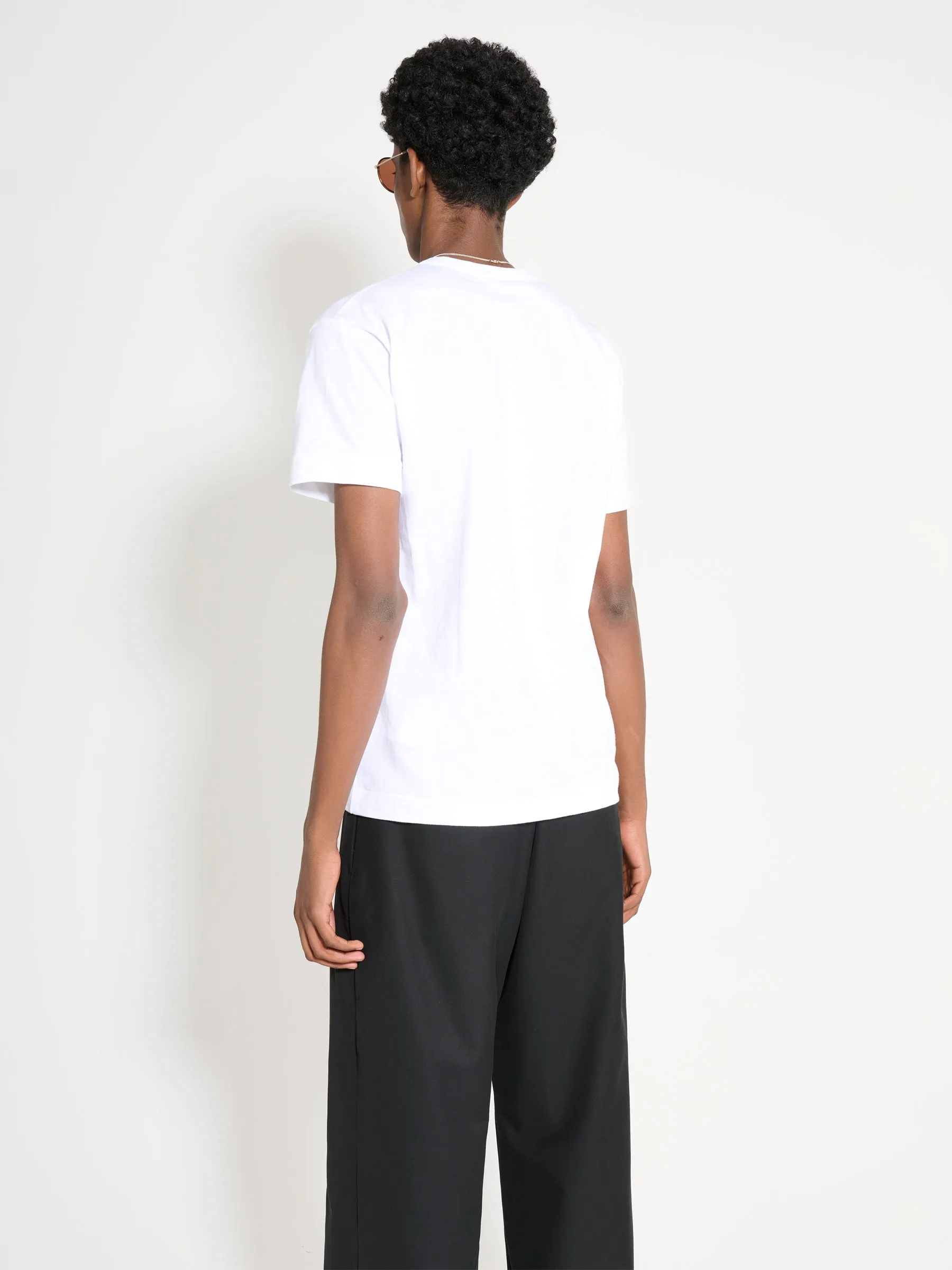 Comme des Garçons Play Small Heart T-shirt White sold by Tres Bien product image thumbnail 3