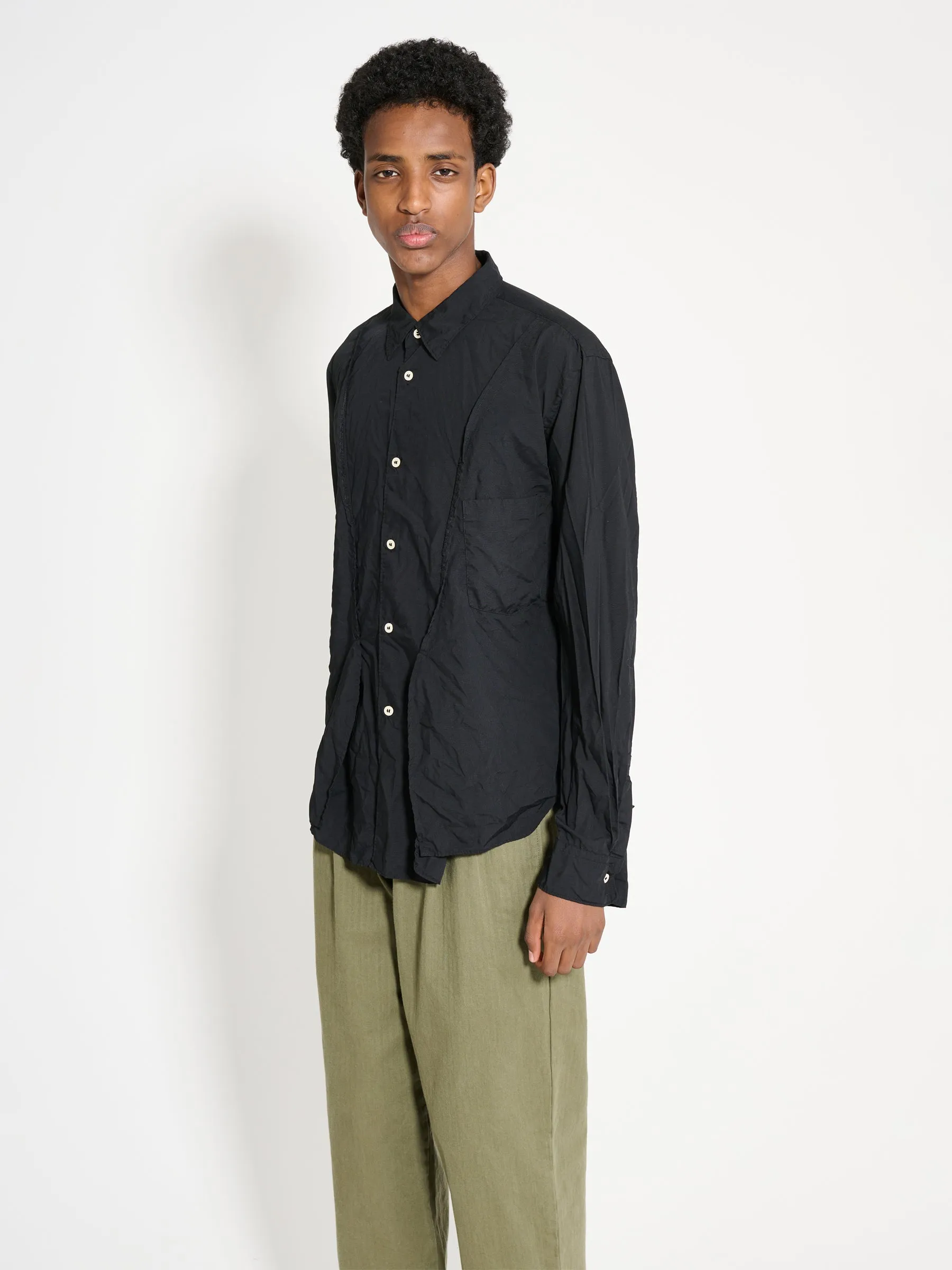 Comme des Garçons Homme Plus Panel Shirt Black sold by Tres Bien product image thumbnail 3