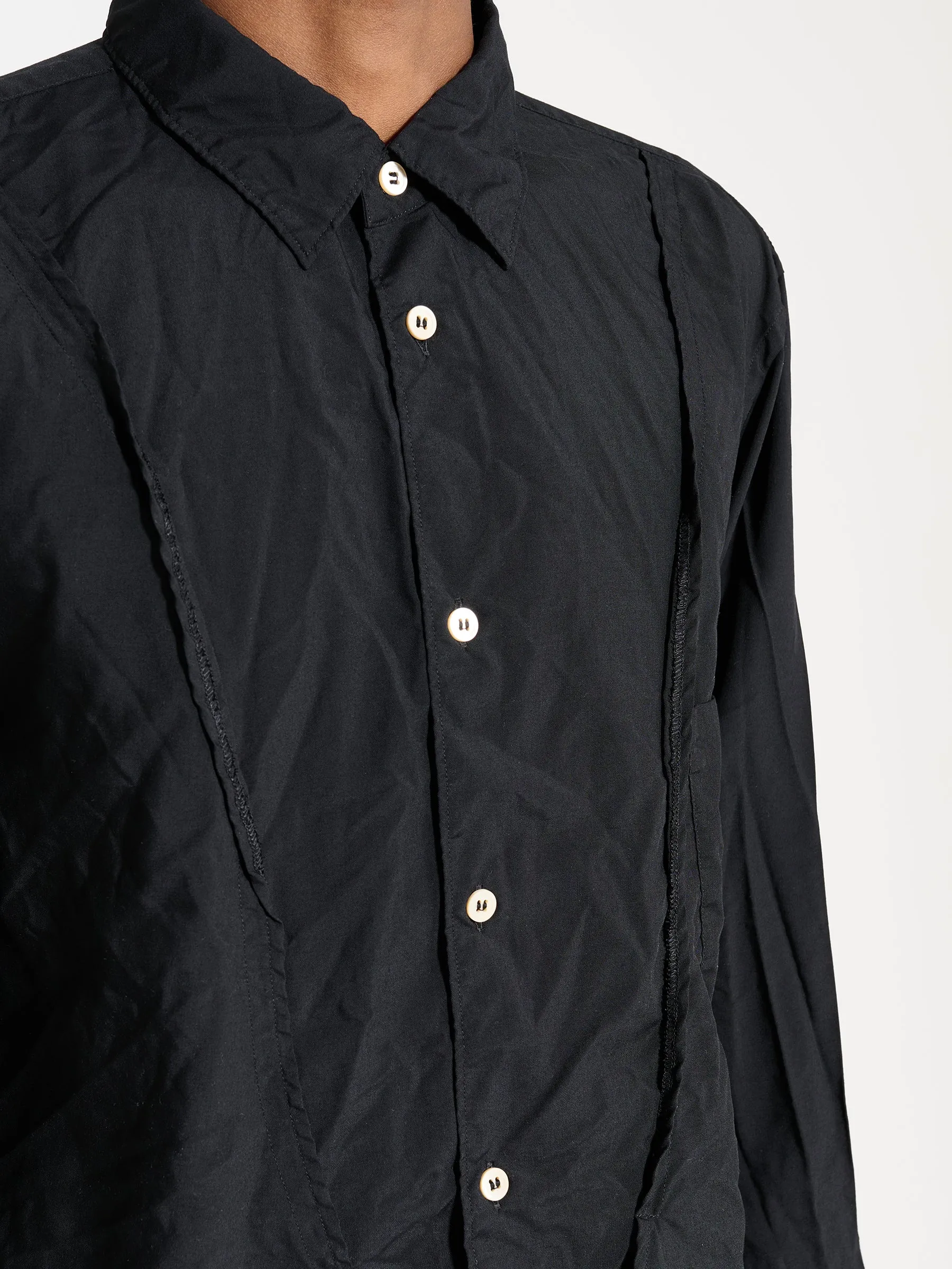 Comme des Garçons Homme Plus Panel Shirt Black sold by Tres Bien product image thumbnail 5