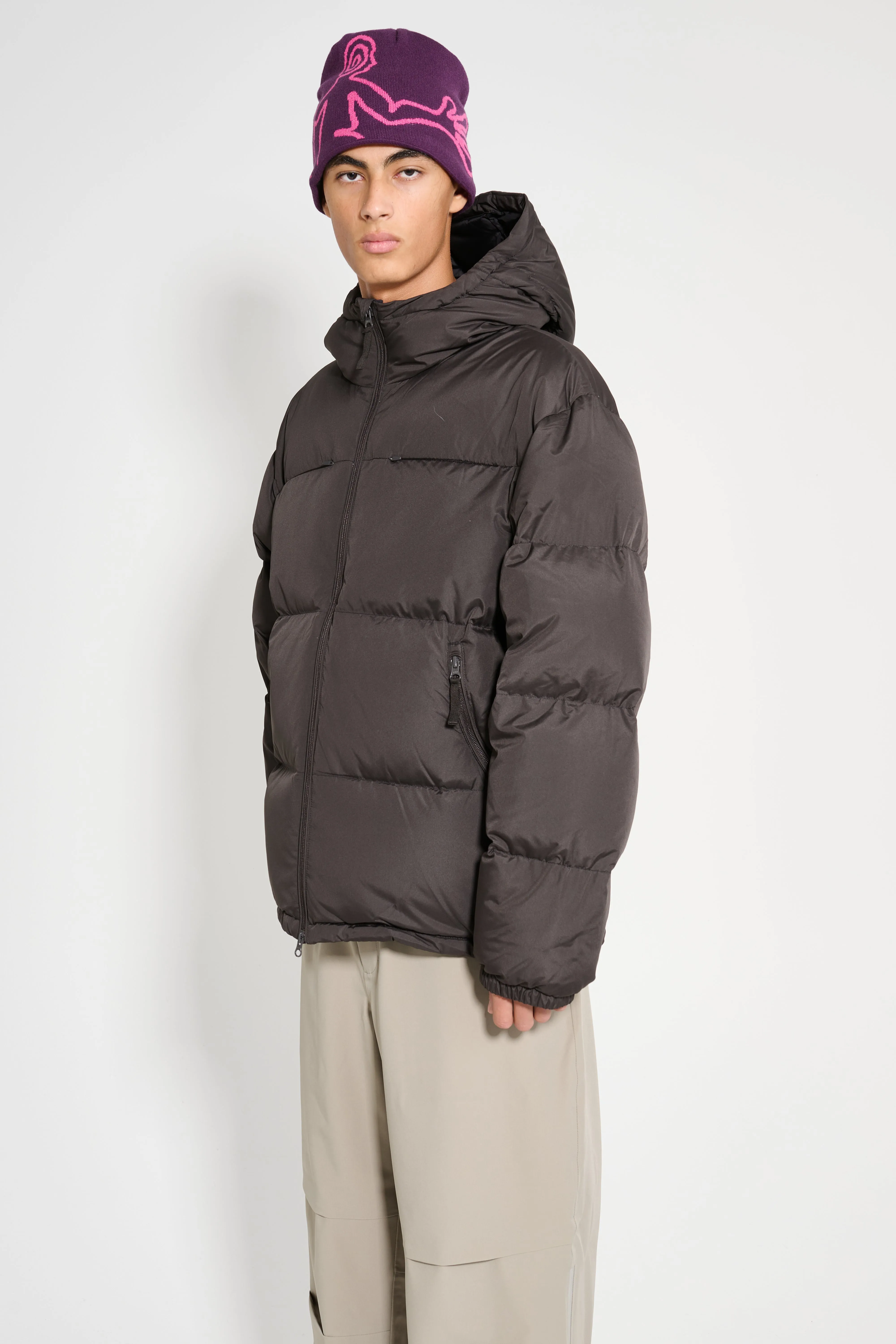 Hiking Patrol Down Jacket Dark Brown sold by Tres Bien product image thumbnail 2