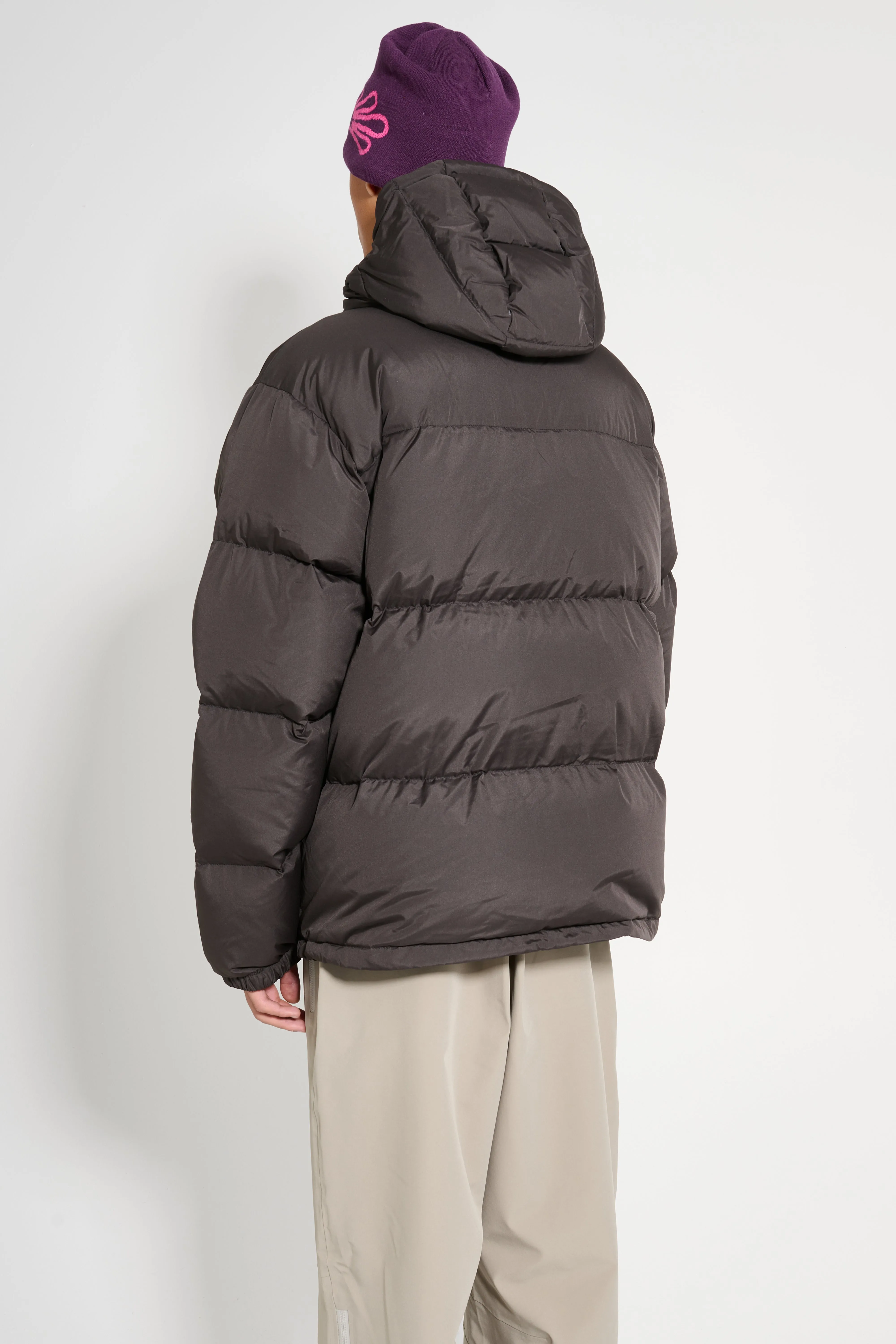 Hiking Patrol Down Jacket Dark Brown sold by Tres Bien product image thumbnail 4