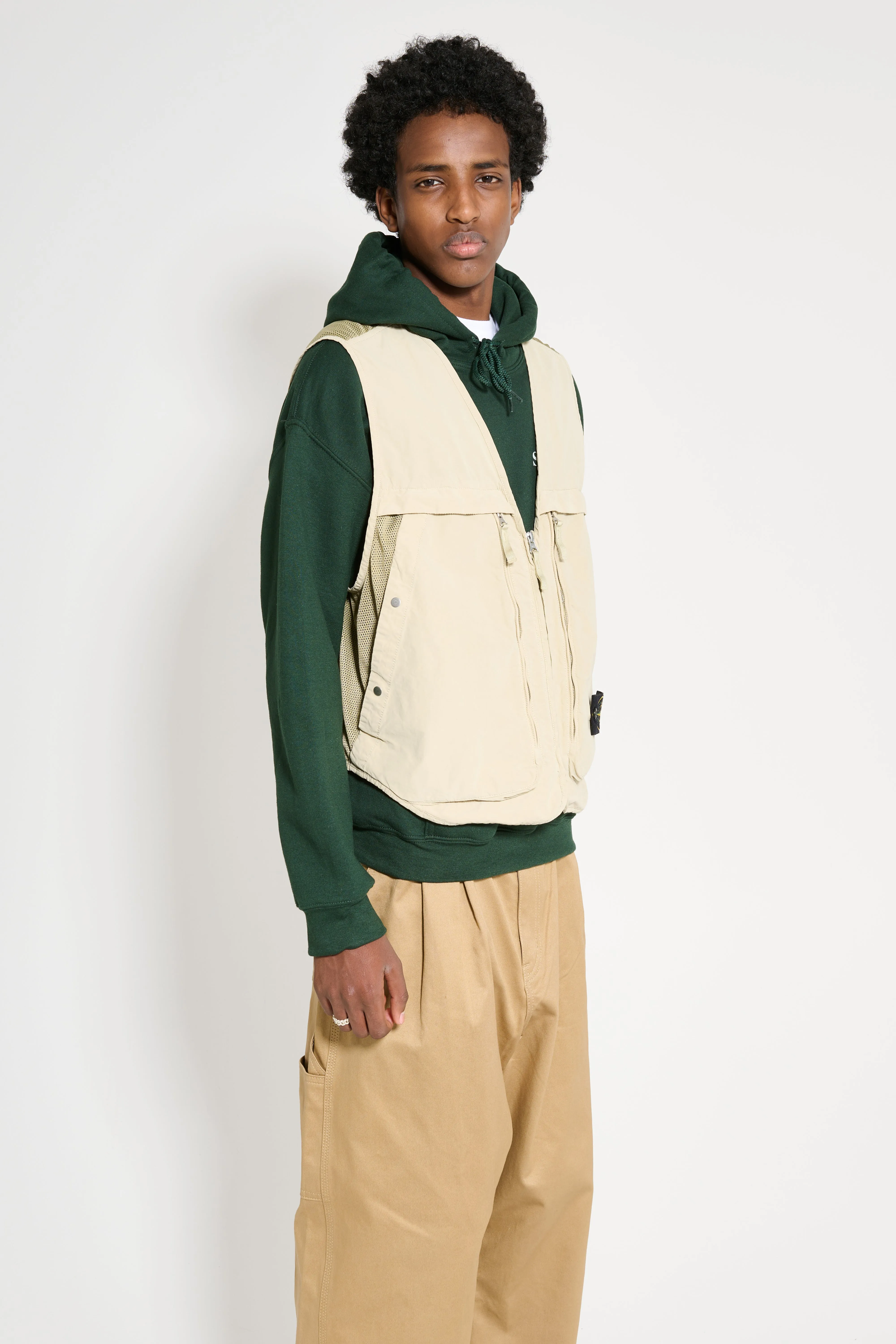 Stone Island Zip Vest Plaster sold by Tres Bien product image thumbnail 3