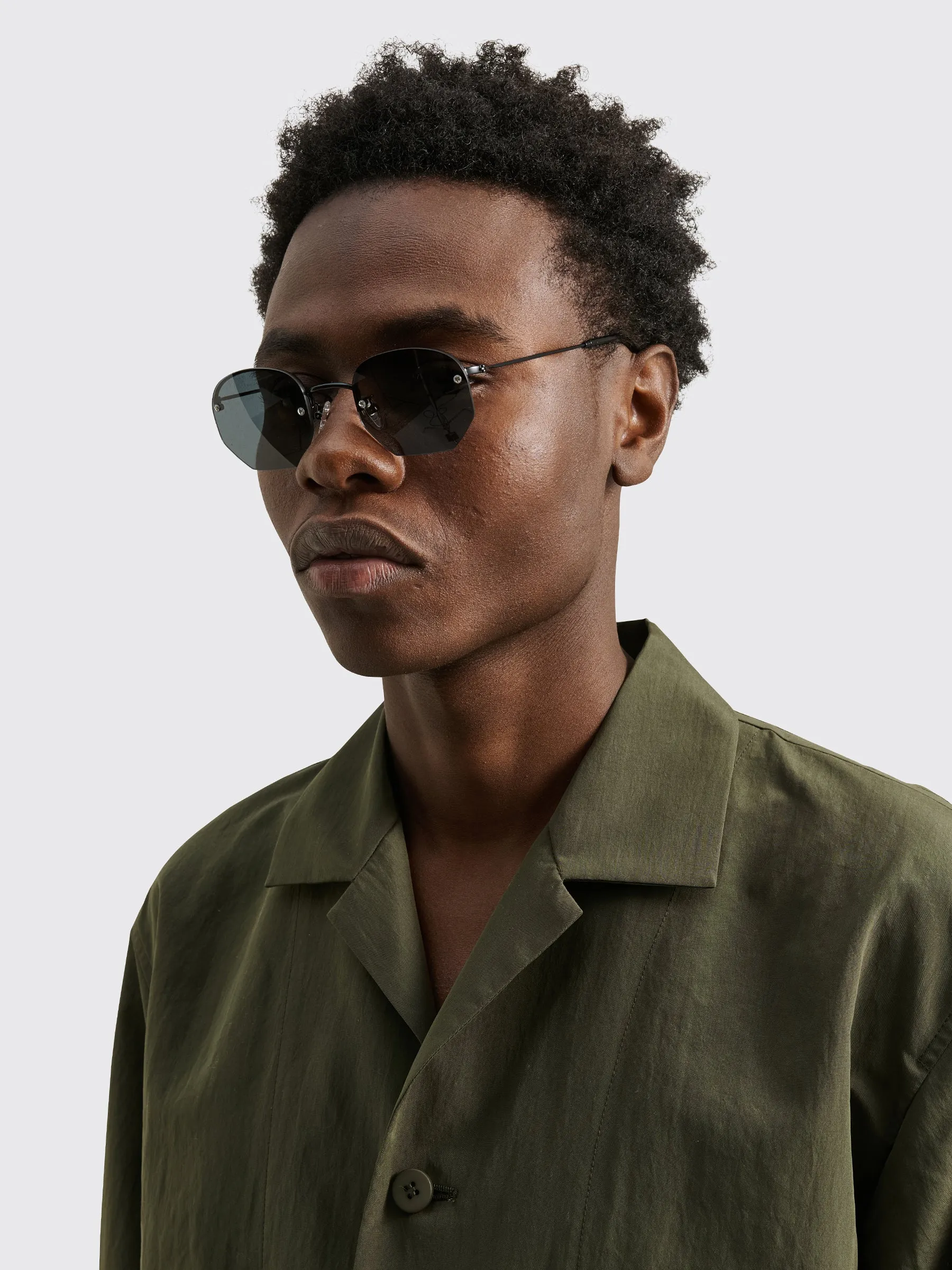 Sun Buddies Eyewear for Our Legacy Work Shop Metal Black sold by Tres Bien product image thumbnail 4