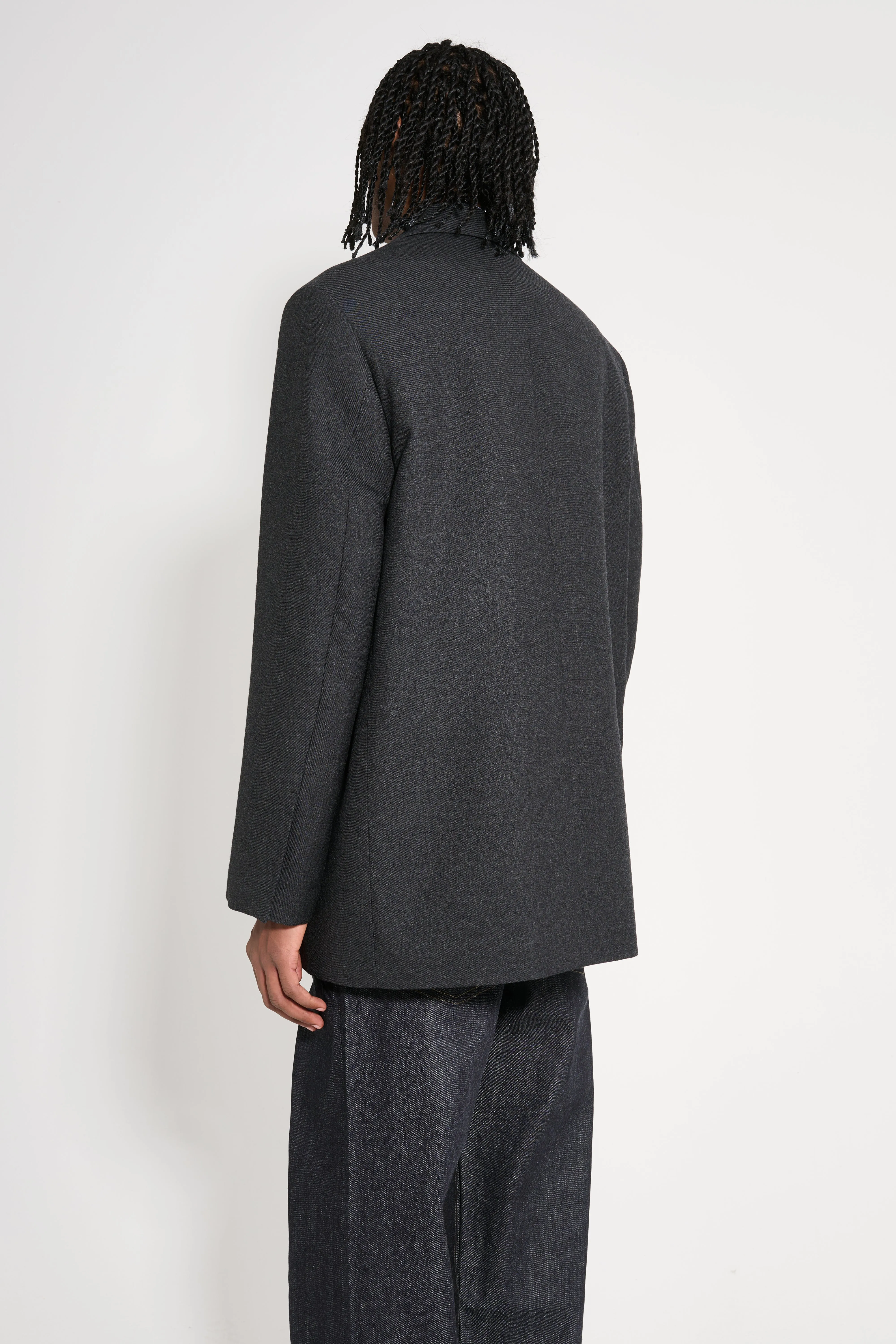 Jil Sander Padded Suit Jacket Charcoal sold by Tres Bien product image thumbnail 4